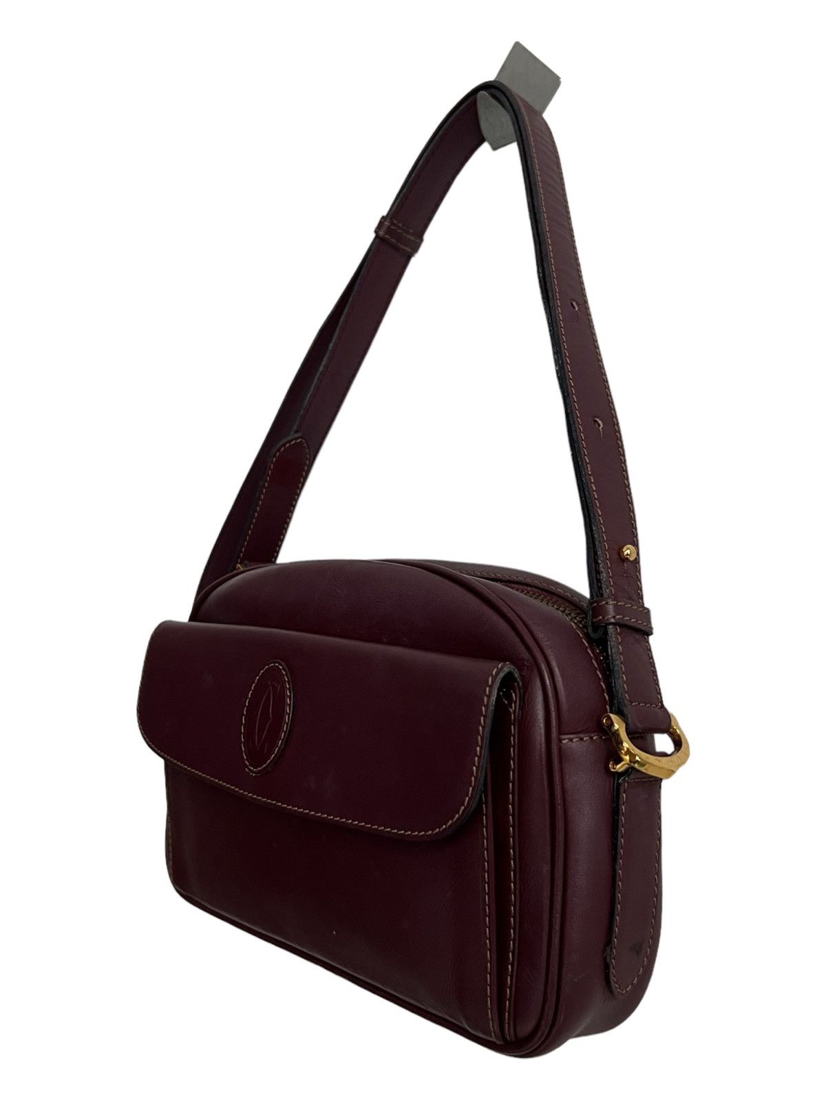 Cartier Iconic Must de Cartier Calfskin Leather Crossbody & Hobo Bag Size ONE SIZE - 9 Thumbnail