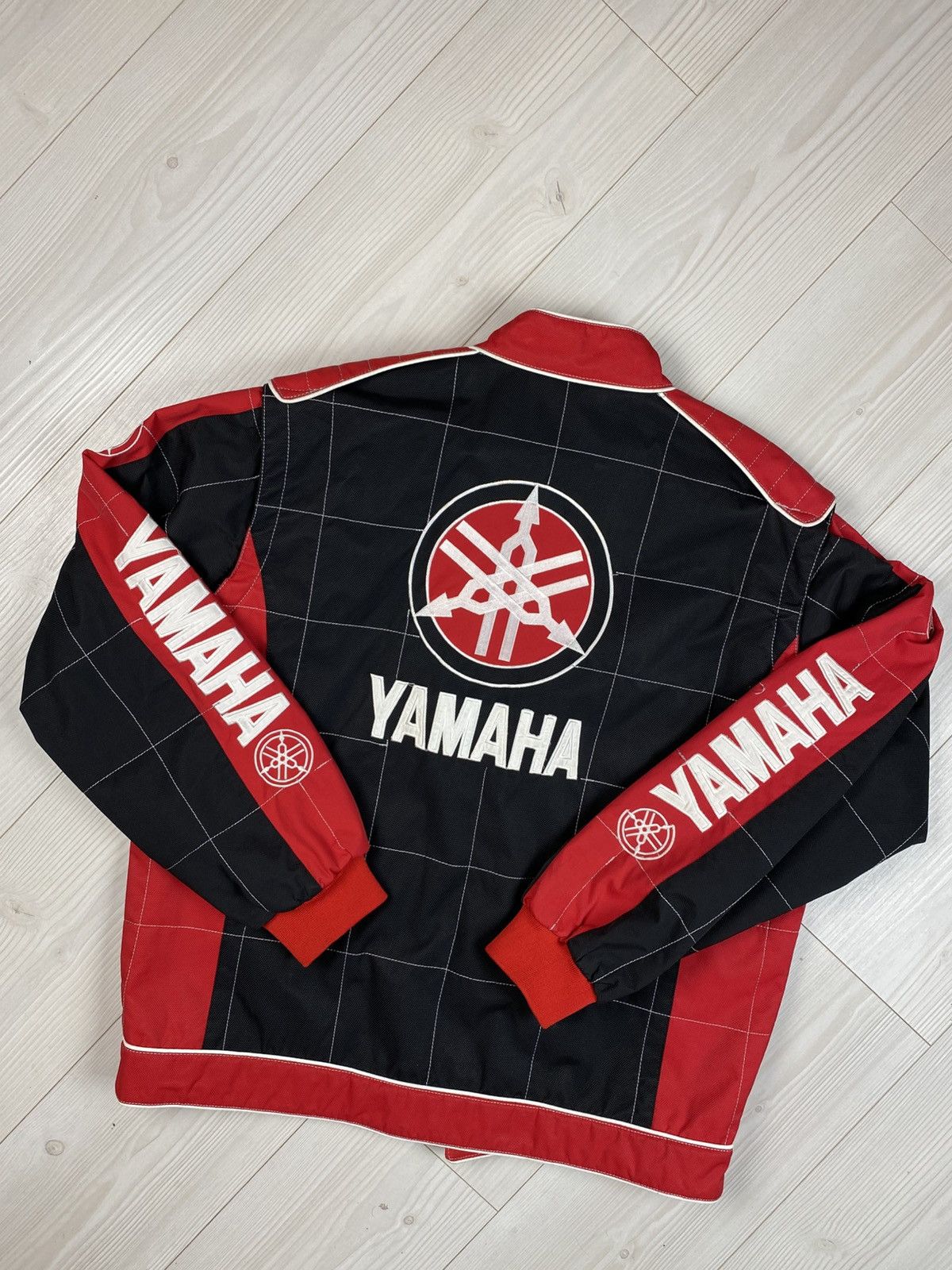 Formula 1 × Vintage × Yamaha Rare vintage racing jacket Yamaha formula1 schumacher y2k Size US L / EU 52-54 / 3 - 1 Thumbnail