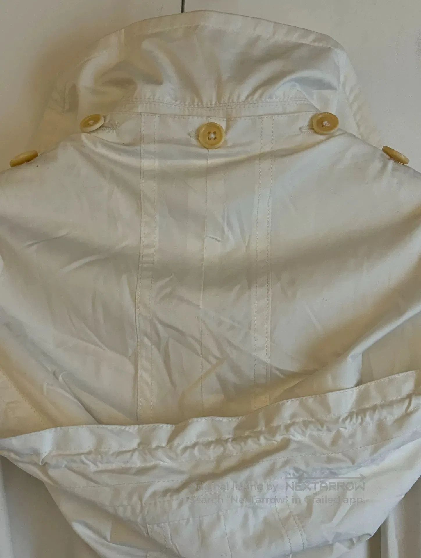 Ann Demeulemeester elegant detachable collar trench coat. Size S / US 4 / IT 40 - 6 Thumbnail