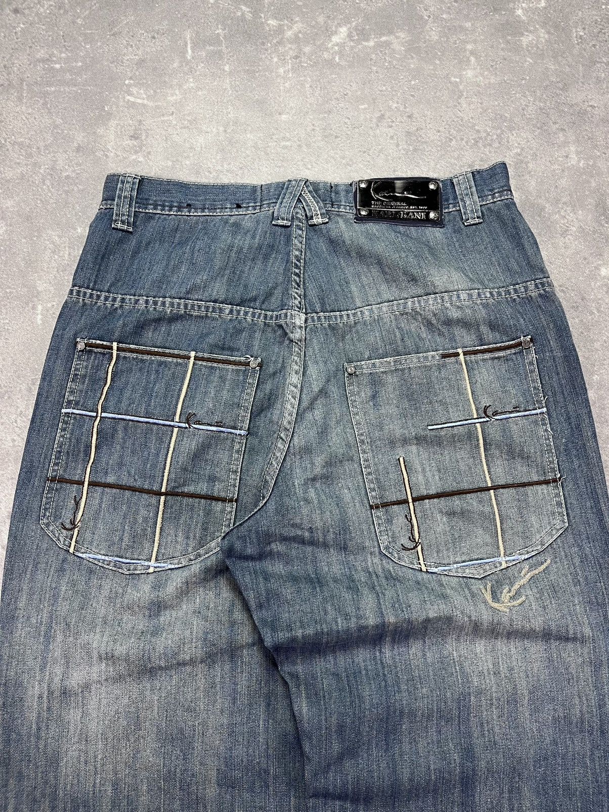 Karl Kani Karl Kani Big Pockets Embroidered Baggy Denim Jeans 32 Size US 32 / EU 48 - 10 Thumbnail