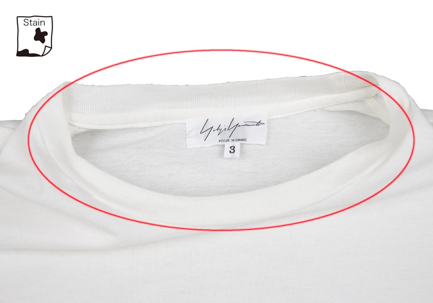 Yohji Yamamoto Yohji Yamamoto Cotton Back Print T-shirt Off-White Size US S / EU 44-46 / 1 - 8 Thumbnail