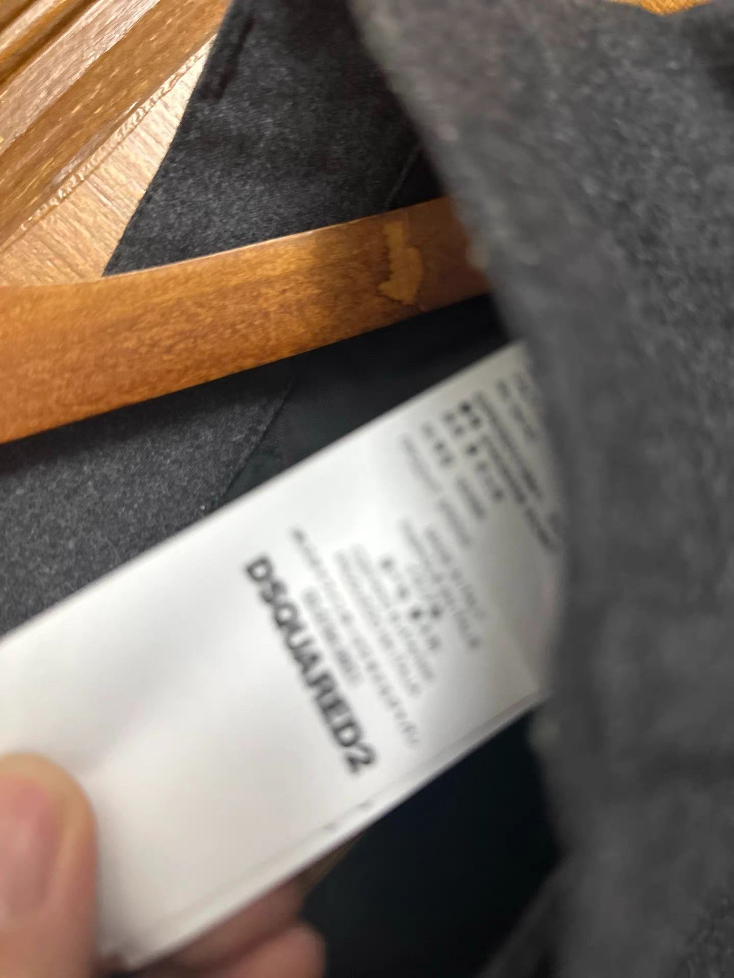 Dsquared2 Dsquared2 Men's Virgin Wool Trousers K18 Size US 32 / EU 48 - 3 Thumbnail