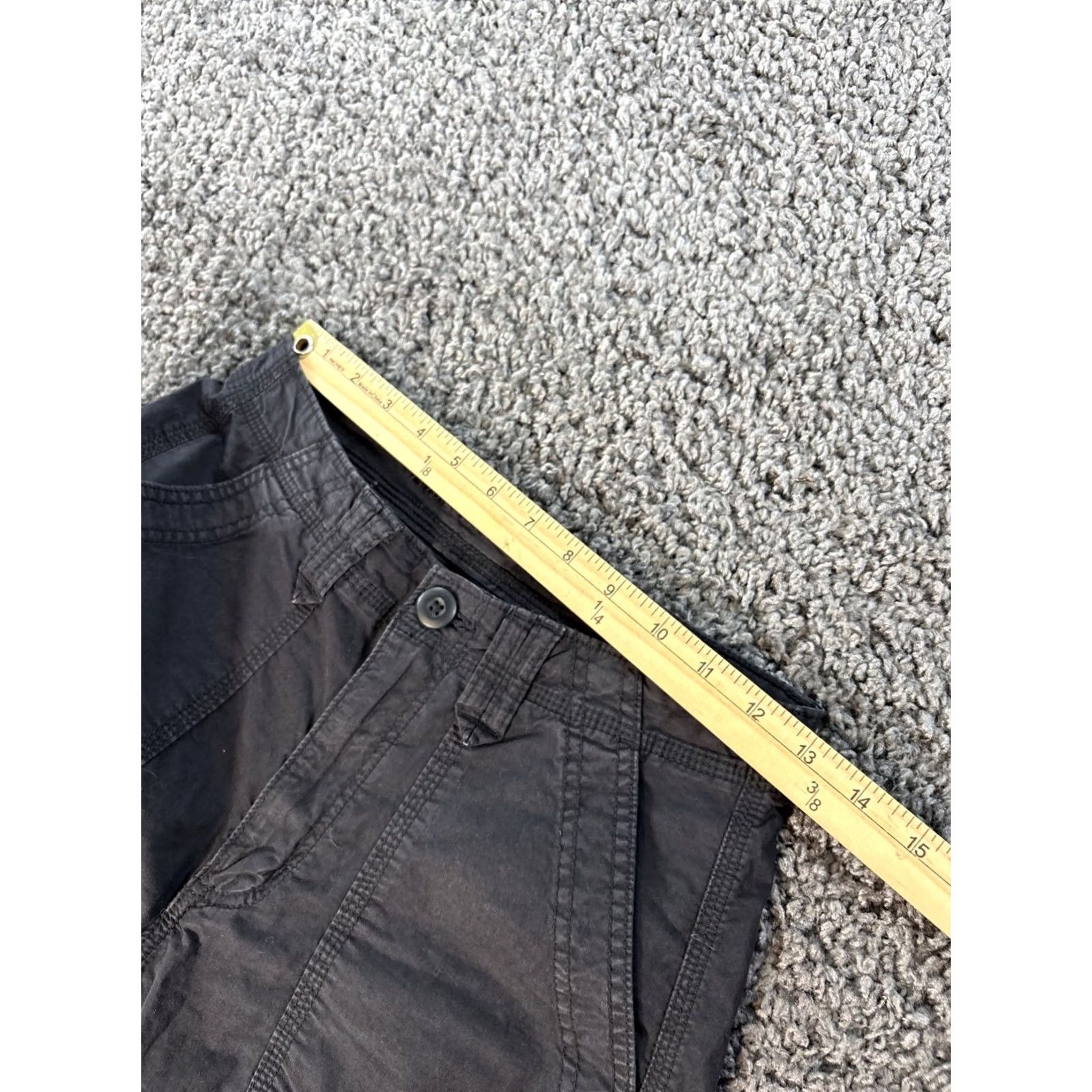 American Eagle Outfitters American Eagle Outfitters Pants Casual Womens 26x30 Cargo Pockets Adjustable Gray Size 26" / US 2 / IT 38 - 4 Thumbnail