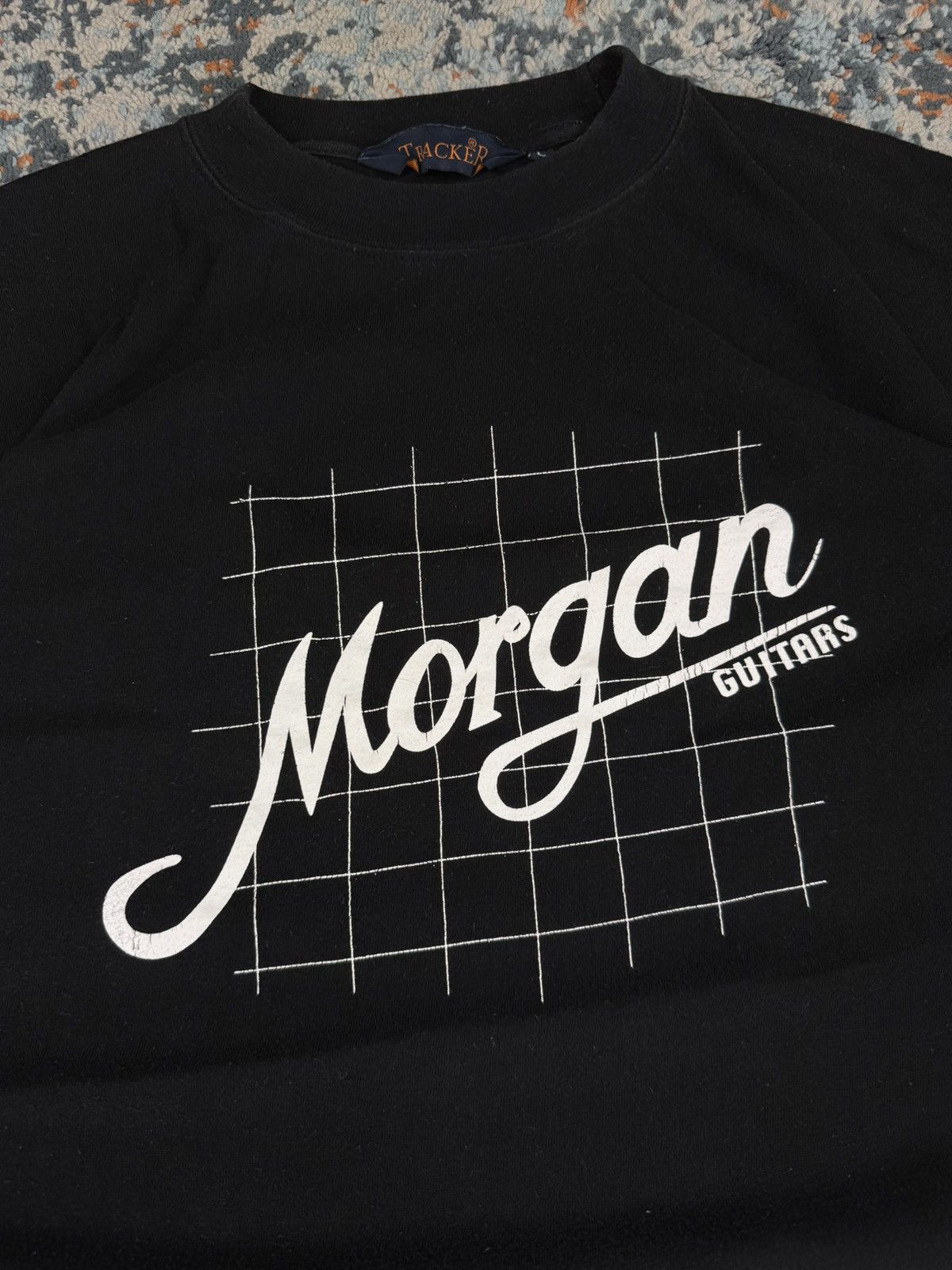 Band Tees × Vintage Vintage 90s Morgan Guitars graphic promo tee Gibson fender Size US XL / EU 56 / 4 - 4 Thumbnail