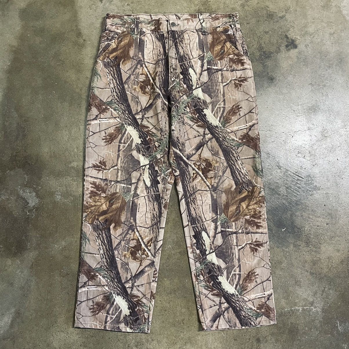 image of Carhartt Real Tree Camo Dungaree Work Wear Pants, Men's (Size 38)