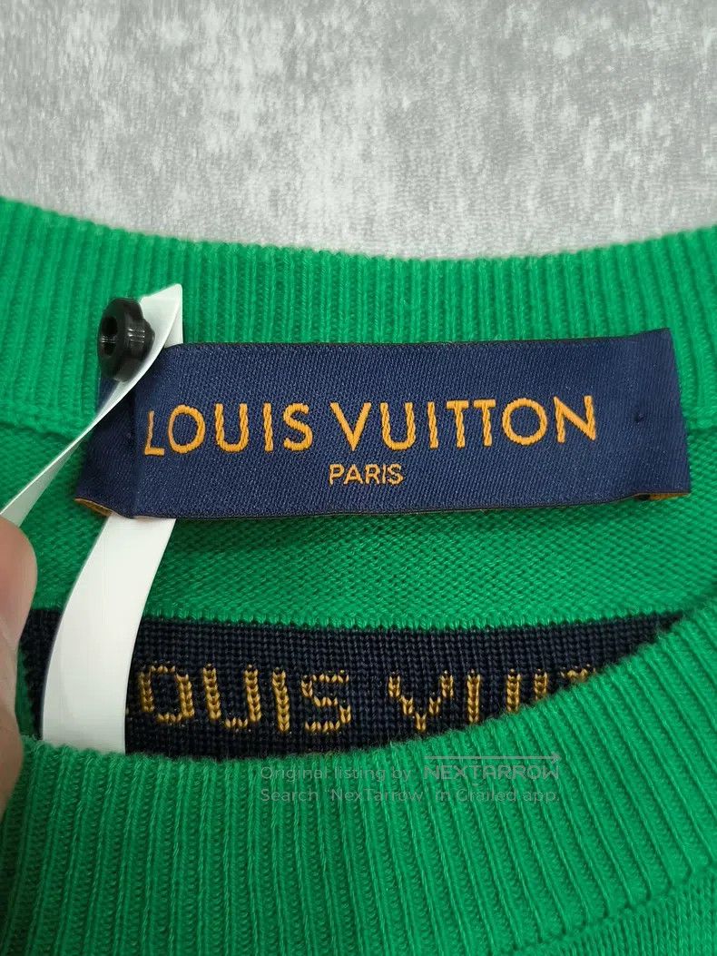 Louis Vuitton Louis Vuitton Green Bullet Screen Short Sleeve T-shirt Size US L / EU 52-54 / 3 - 4 Thumbnail