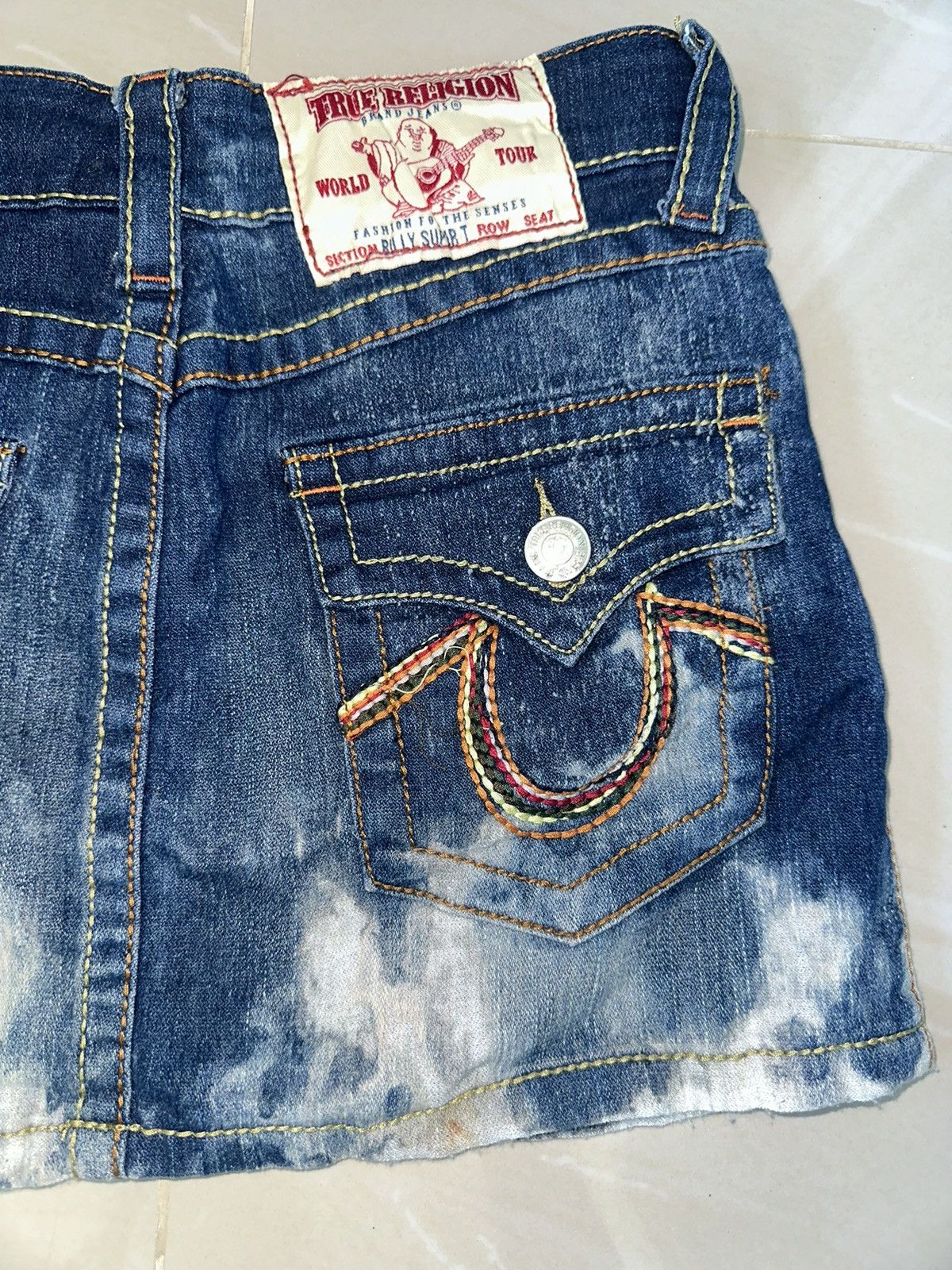 True Religion × Vintage True Religion mini skirt Size 27" / US 4 / IT 40 - 3 Thumbnail
