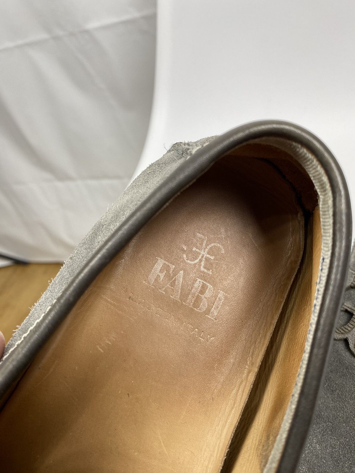 FABI Fabi Suede Moccasins Slipons size 41 Size US 8 / EU 41 - 10 Thumbnail