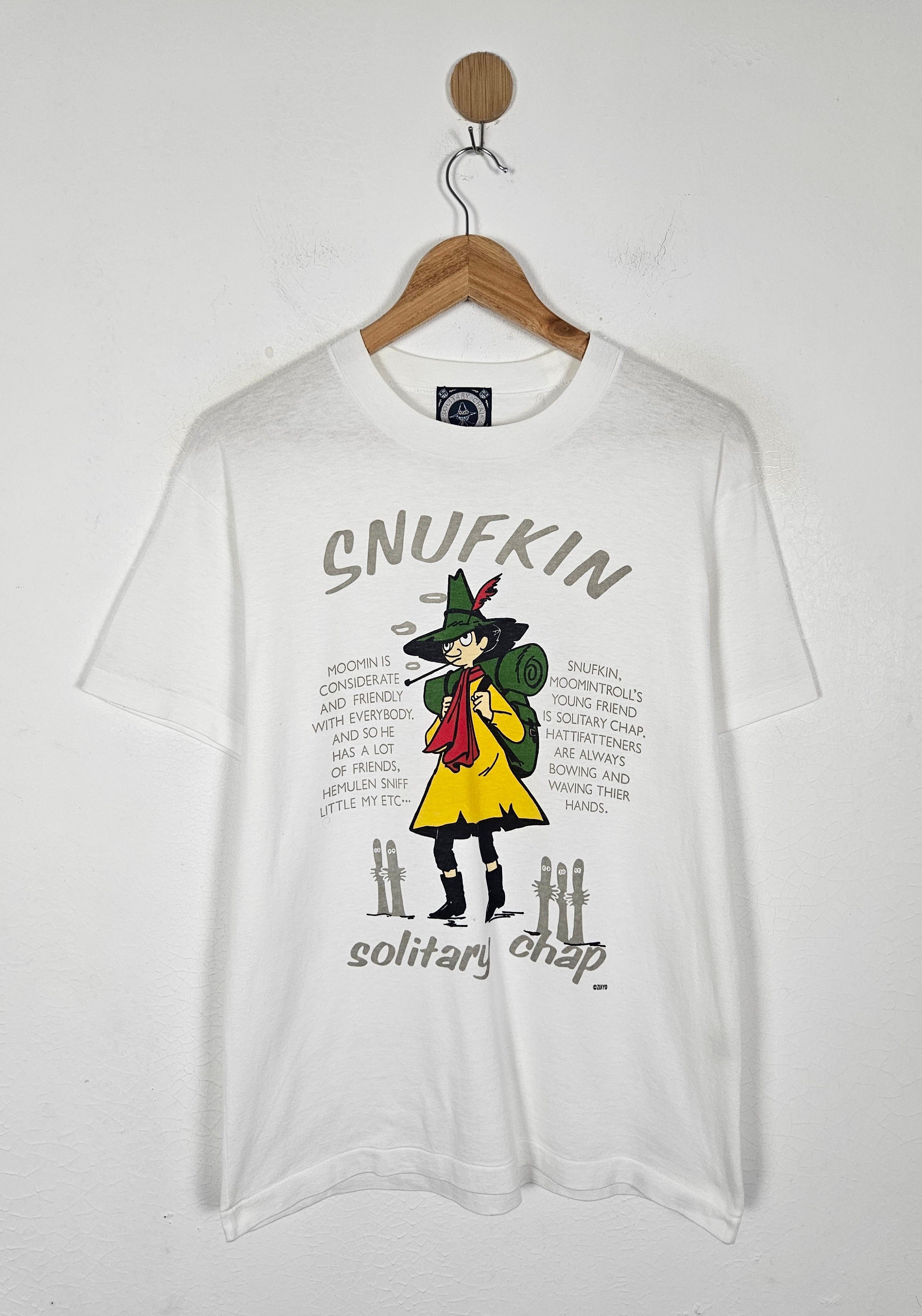 Cartoon Network Vintage Snufkin Moomin Characters Tee shirt Size US M / EU 48-50 / 2 - 1 Thumbnail