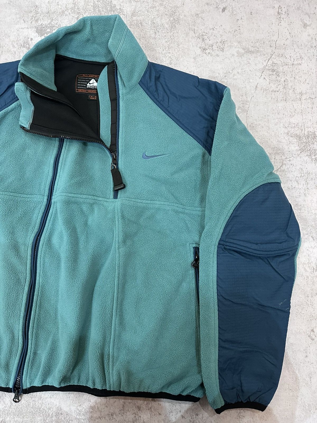 Nike Vintage Nike Dual zip fleece Jacket Size US M / EU 48-50 / 2 - 4 Thumbnail