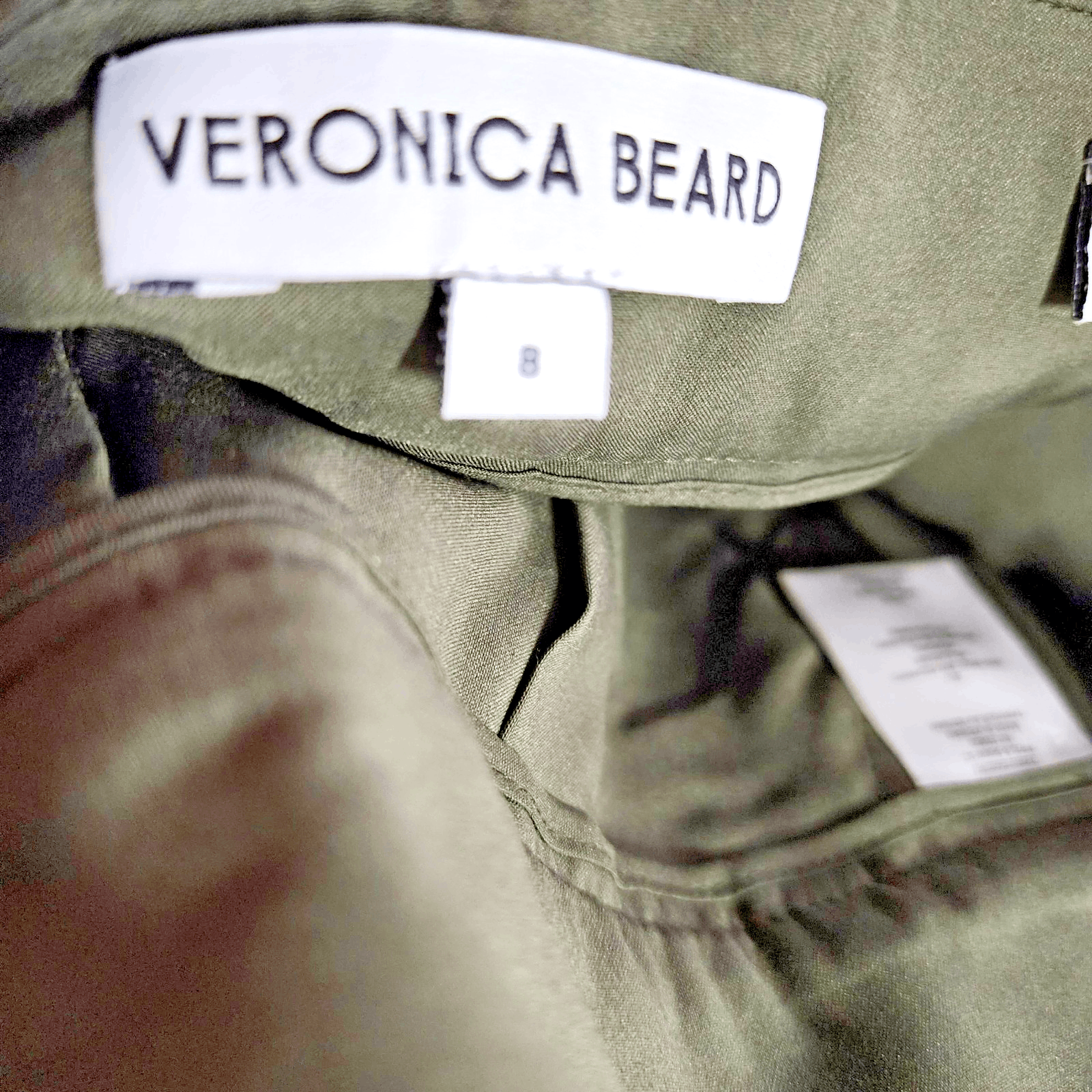 Veronica Beard Veronica Beard Wool Blend Pants – Size 8 – Green – Straight Size 30" / US 8 / IT 44 - 2 Thumbnail