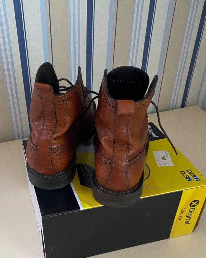 Fratelli Rossetti VG Fratelli Rossetti Brown Ankle Boots Size US 10 / EU 43 - 2 Thumbnail