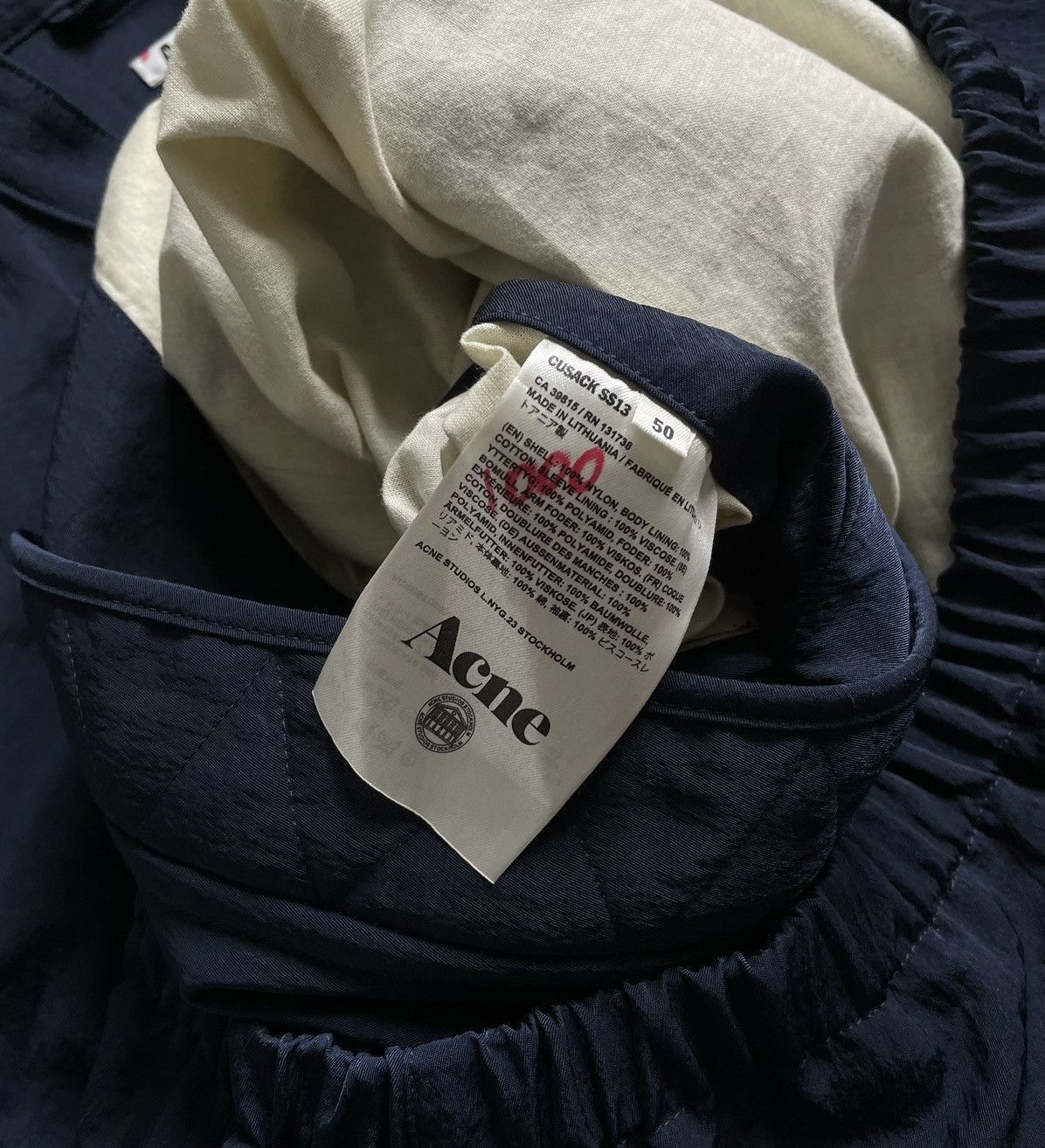 Acne Studios Acne Studios Cusack SS13 Nylon Shimmer Bomber Jacket Size US M / EU 48-50 / 2 - 11 Thumbnail