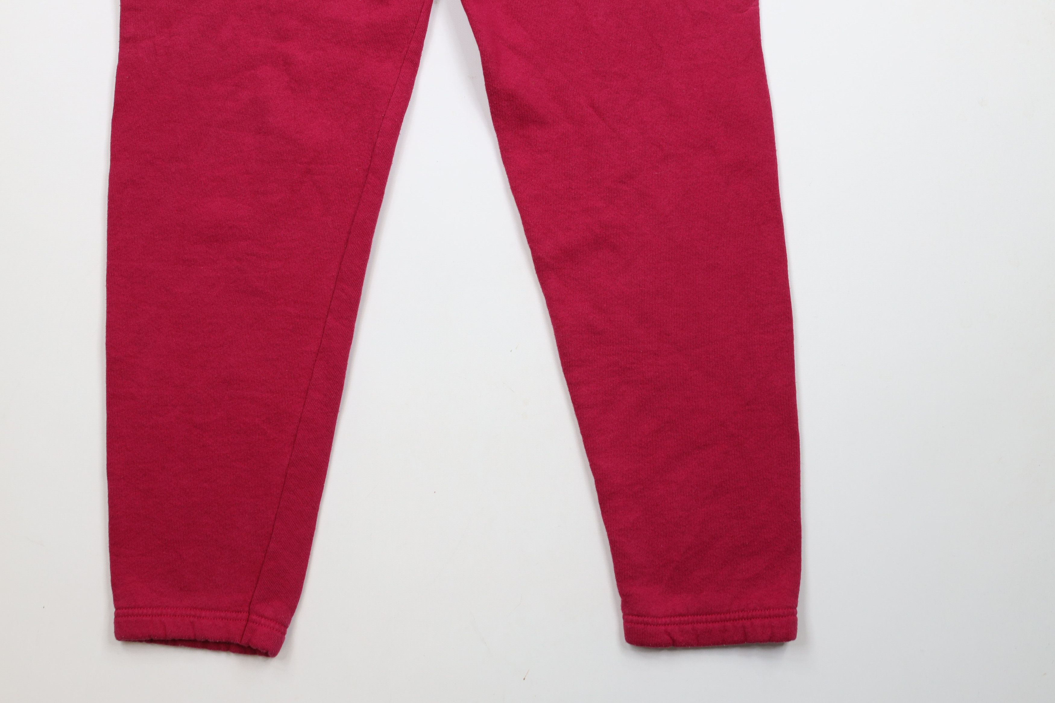 Vintage Vintage 90s Streetwear Blank Sweatpants Joggers Pink USA Size 22" - 4 Thumbnail