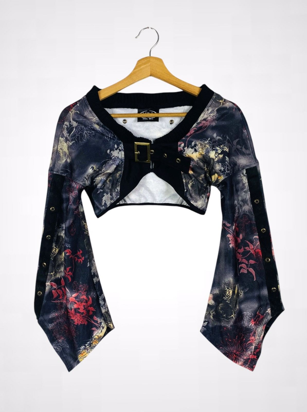 トップス IFSIXWASNINE laceup cut sew IFSIXWASNINE laceup l/s top