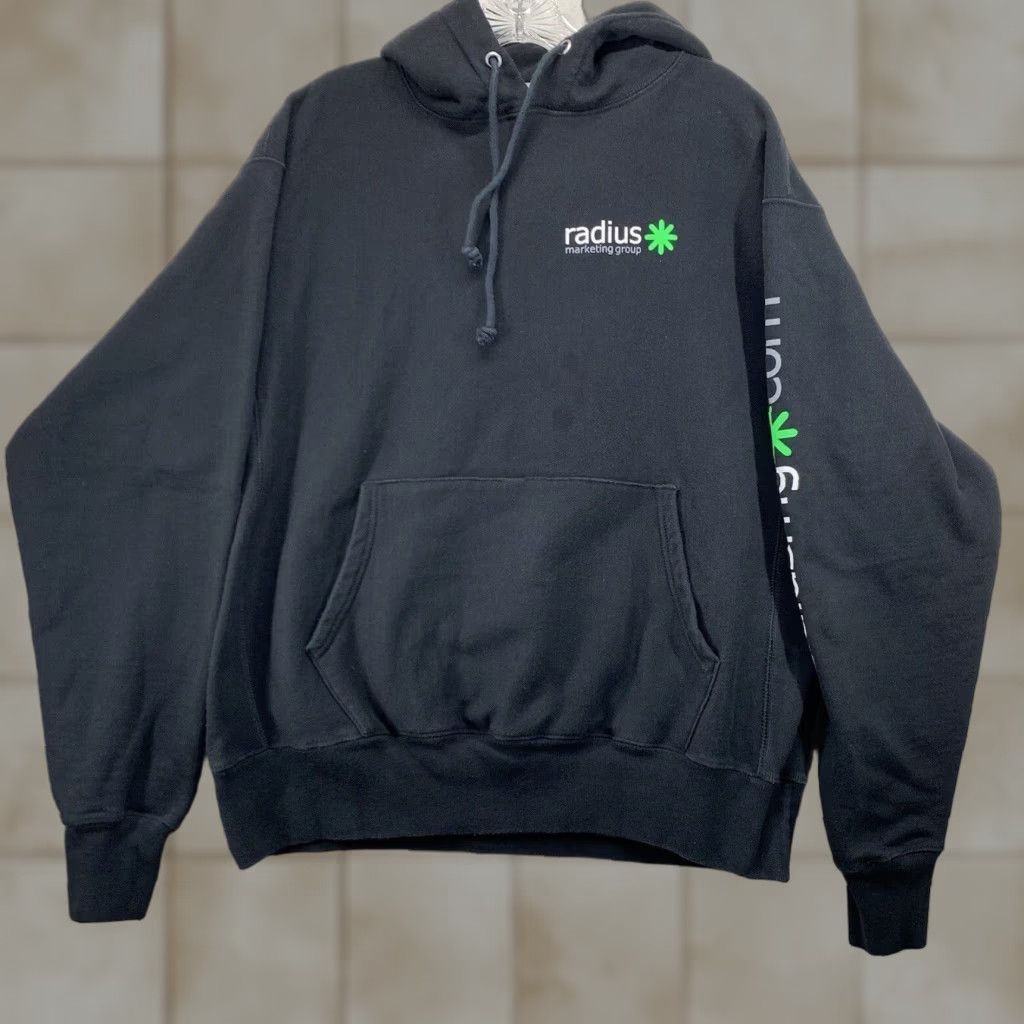 Champion VINTAGE Champion Reverse Weave Hoodie Men Large Black USA 90s Graphic Pullover Size US L / EU 52-54 / 3 - 1 Thumbnail
