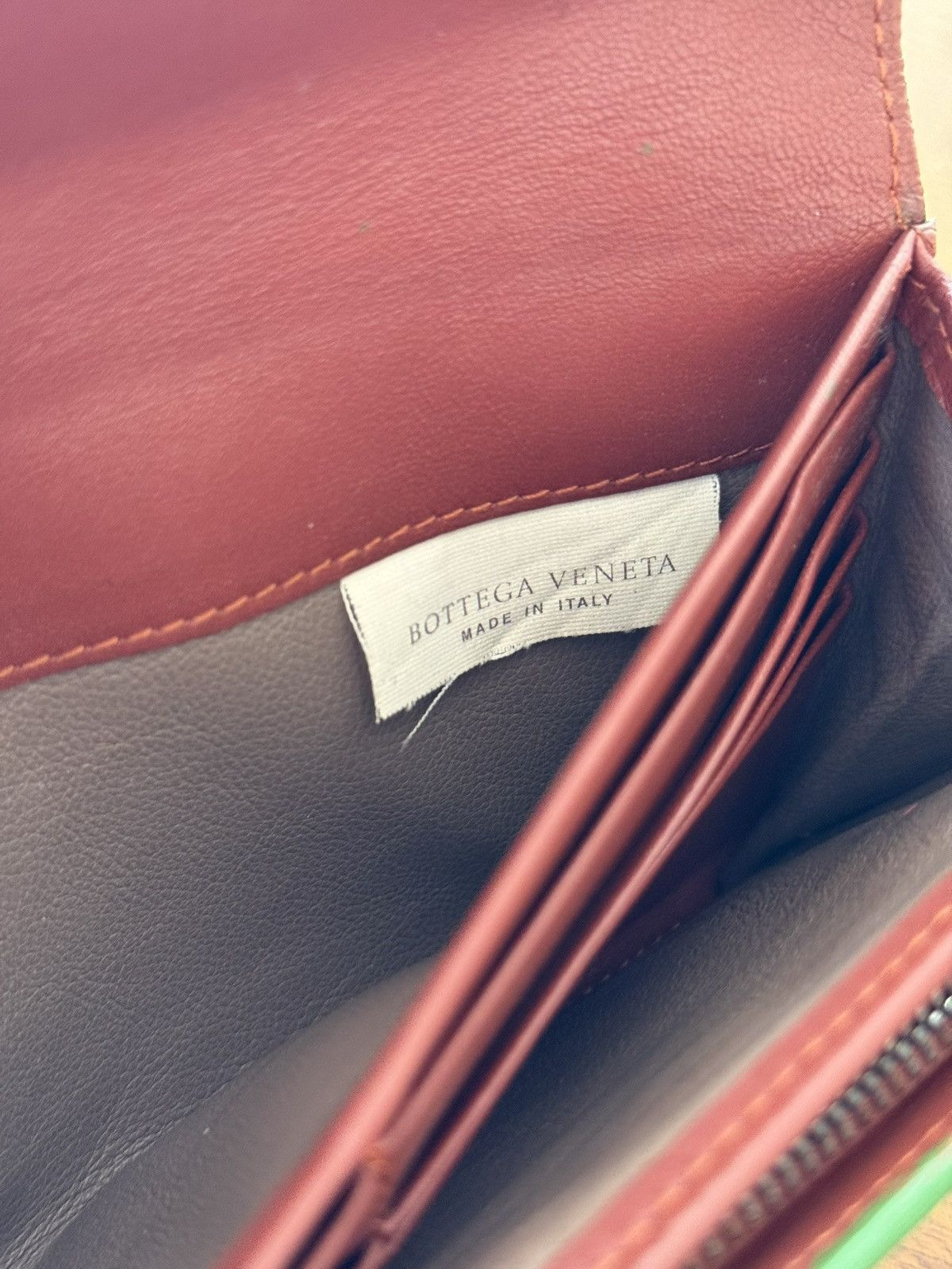 Bottega Veneta Bottega Venetta Zipper Wallet * Repainted!! Size ONE SIZE - 3 Thumbnail
