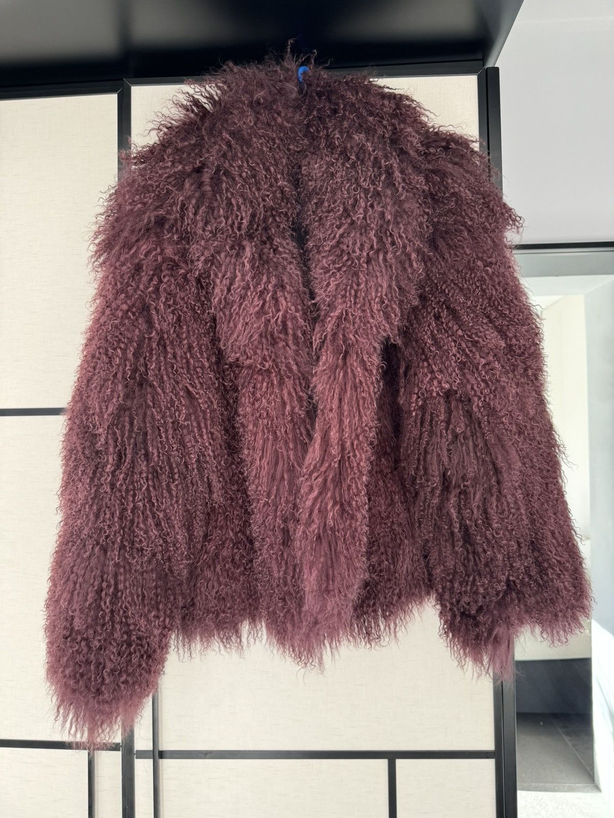 Other Burgundy Mongolian Jacket Size M / US 6-8 / IT 42-44 - 1 Thumbnail