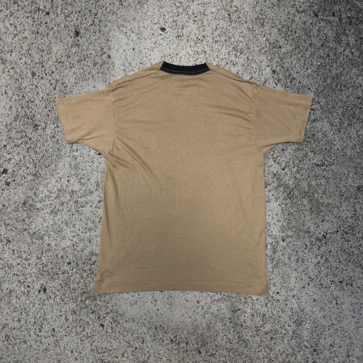 Fruit Of The Loom × Vintage Vintage 80s FOTL Paper Thin Single Stitch Pocket Tee Size US XL / EU 56 / 4 - 3 Thumbnail