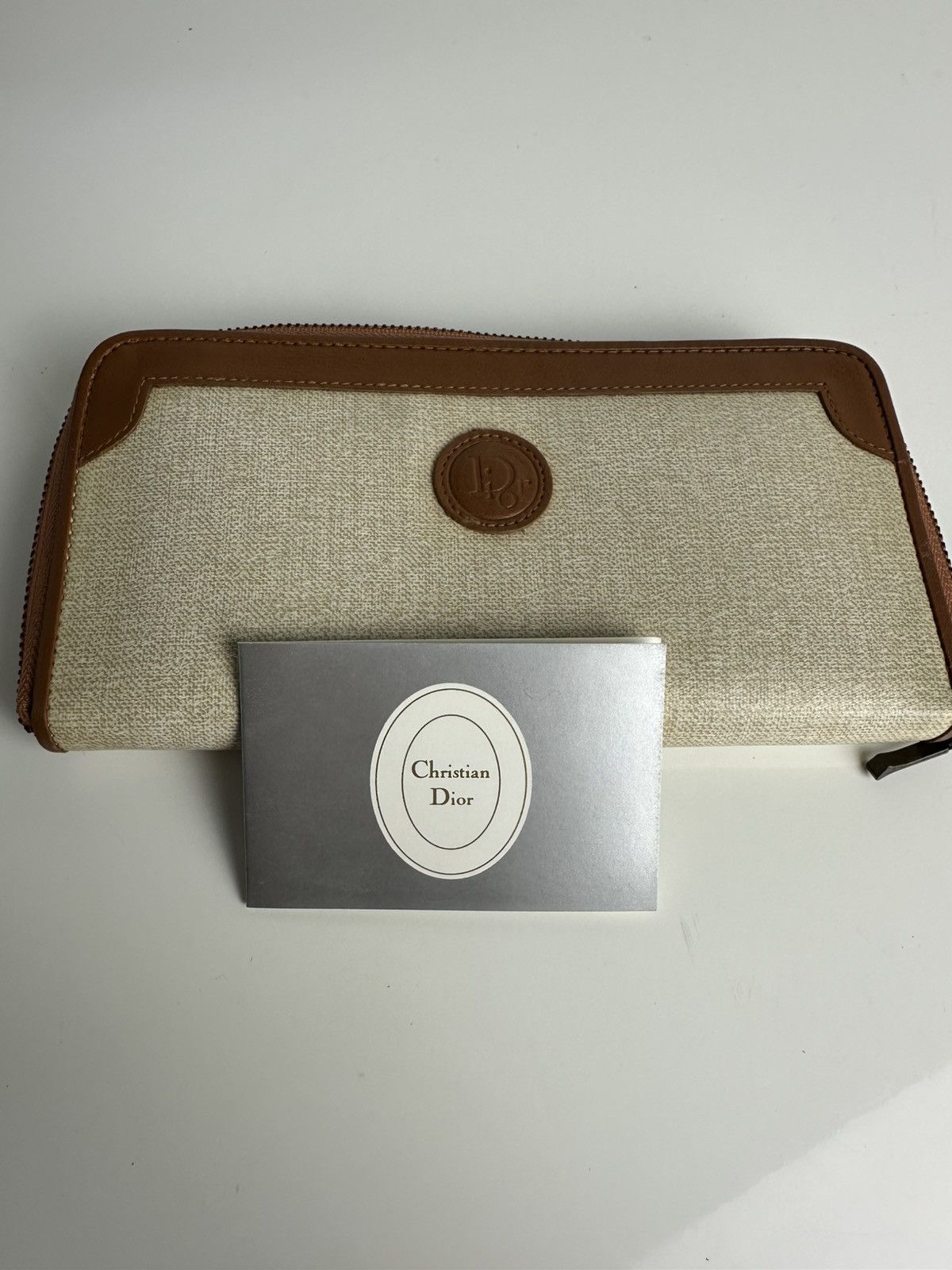 Dior Christian Dior Vintage Zip Long Wallet Size ONE SIZE - 4 Thumbnail