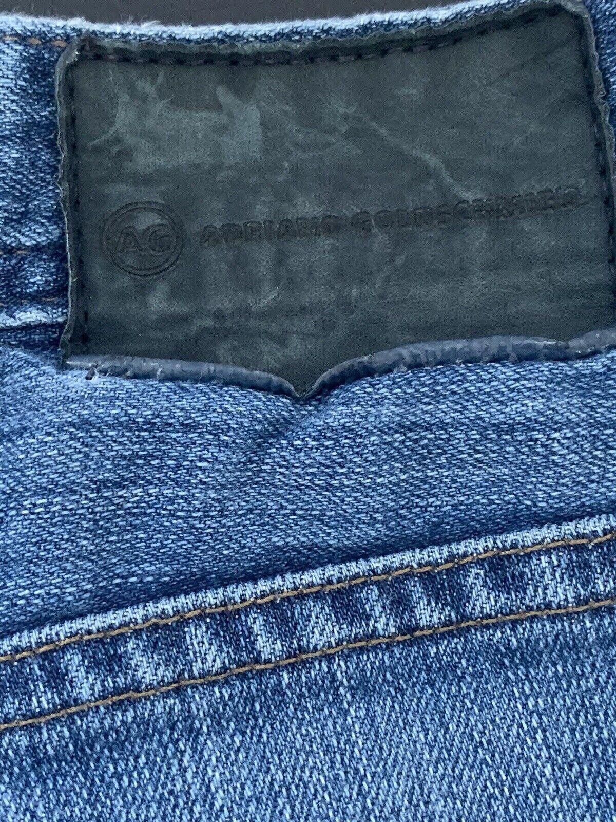 AG Adriano Goldschmied Adriano Goldschmidt Protege Straight Leg Mens Blue Jeans Size US 38 / EU 54 - 3 Thumbnail