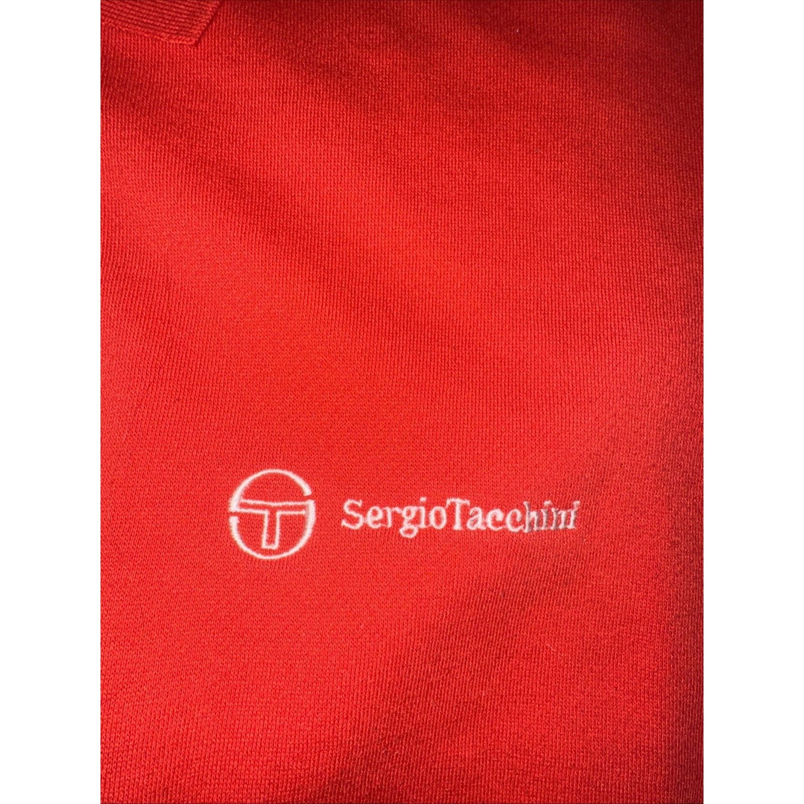 Sergio Tacchini Vintage Sergio Tacchini Sweatshirt Red Collared Pullover M Size US M / EU 48-50 / 2 - 3 Thumbnail
