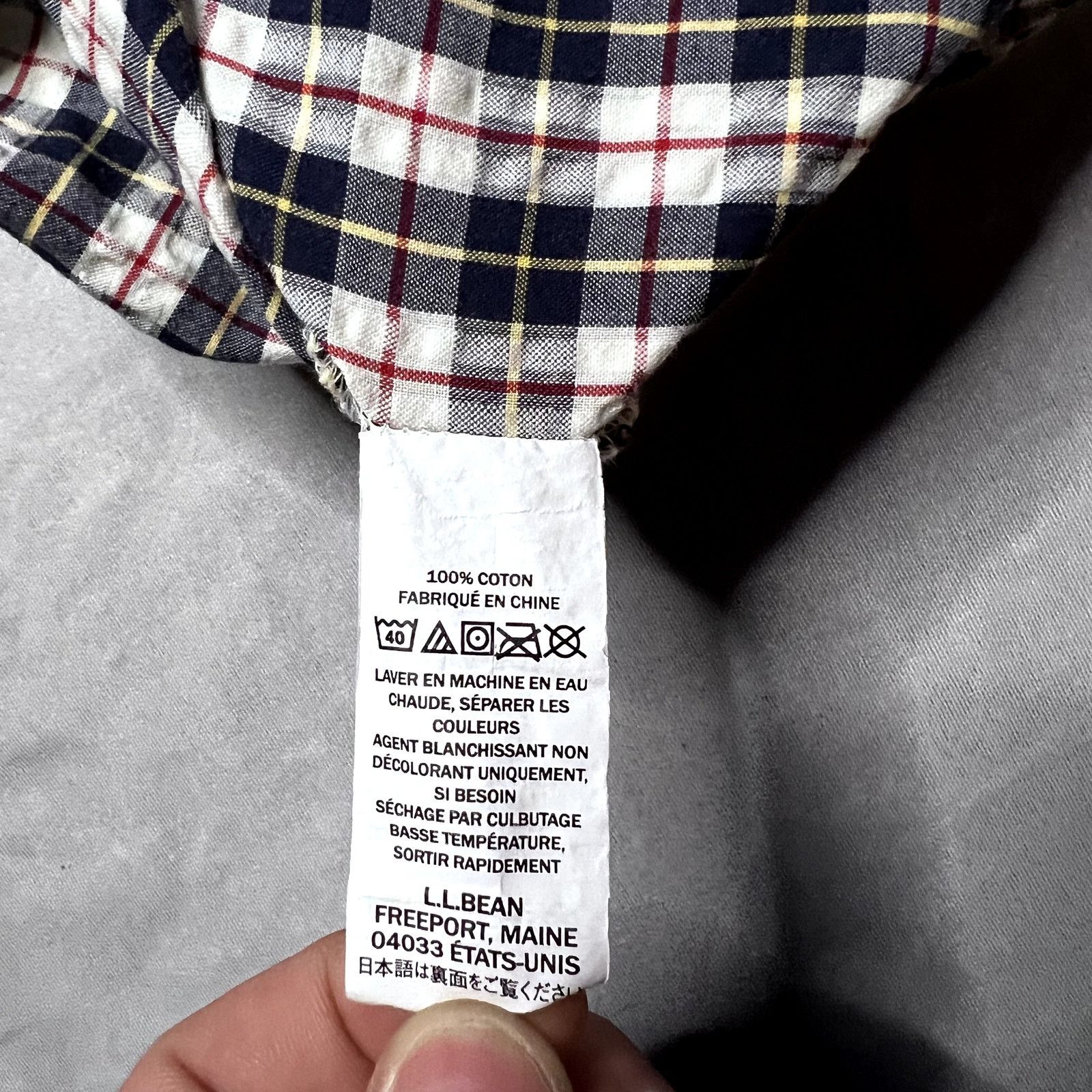 L.L. Bean L.L. Bean Slightly Fitted Plaid Shirt Large Regular Size US L / EU 52-54 / 3 - 6 Thumbnail