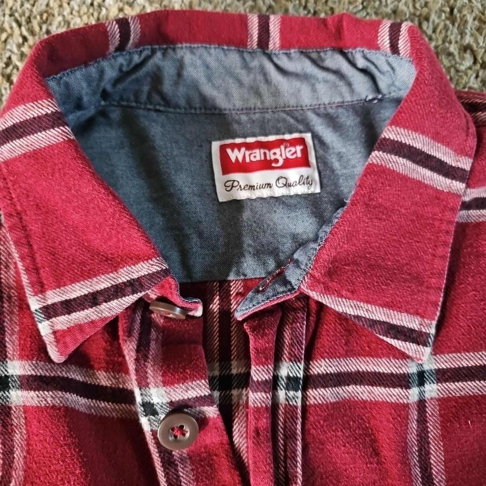 Wrangler Wrangler Premium Quality XL Flannel Shirt Size US XL / EU 56 / 4 - 3 Thumbnail