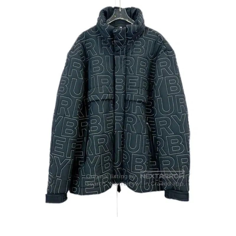 Burberry Burberry Women's Black Quilted Jacket. Size L / US 10 / IT 46 - 1 Thumbnail