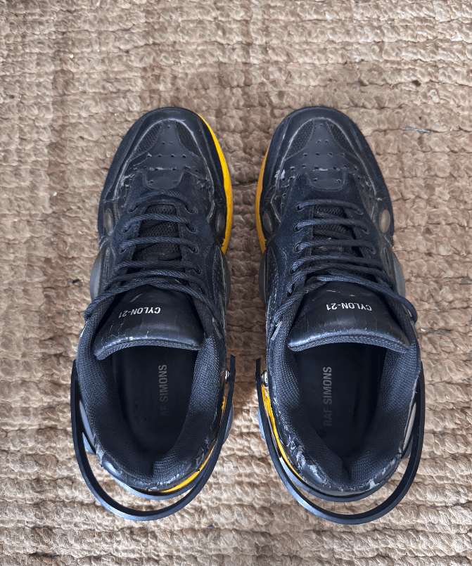 Raf Simons Raf Simons Cylon-21 US9 EU 42 Black & Yellow Size US 9 / EU 42 - 7 Thumbnail