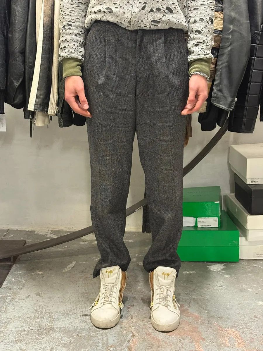Issey Miyake Issey Miyake Men Grey Wool Pants Size US 30 / EU 46 - 2 Thumbnail