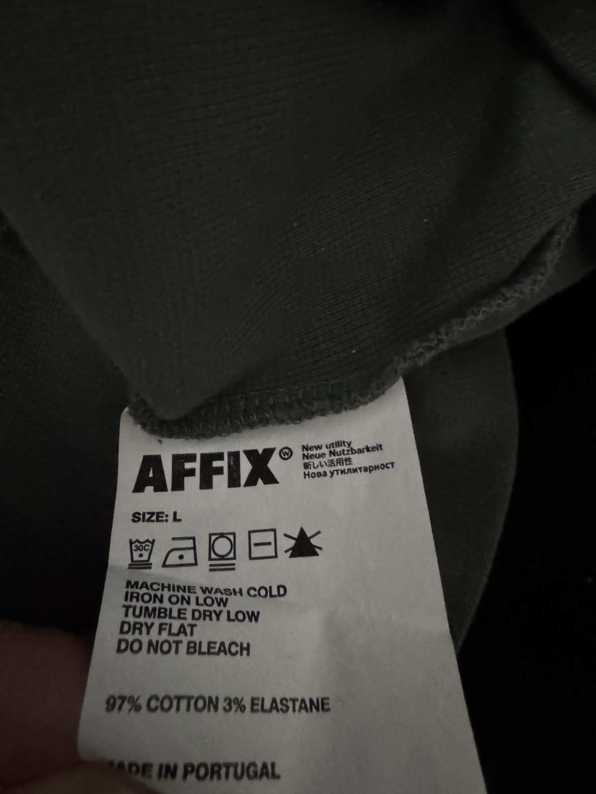 AFFXWRKS Affix works long sleeve Size US L / EU 52-54 / 3 - 5 Thumbnail