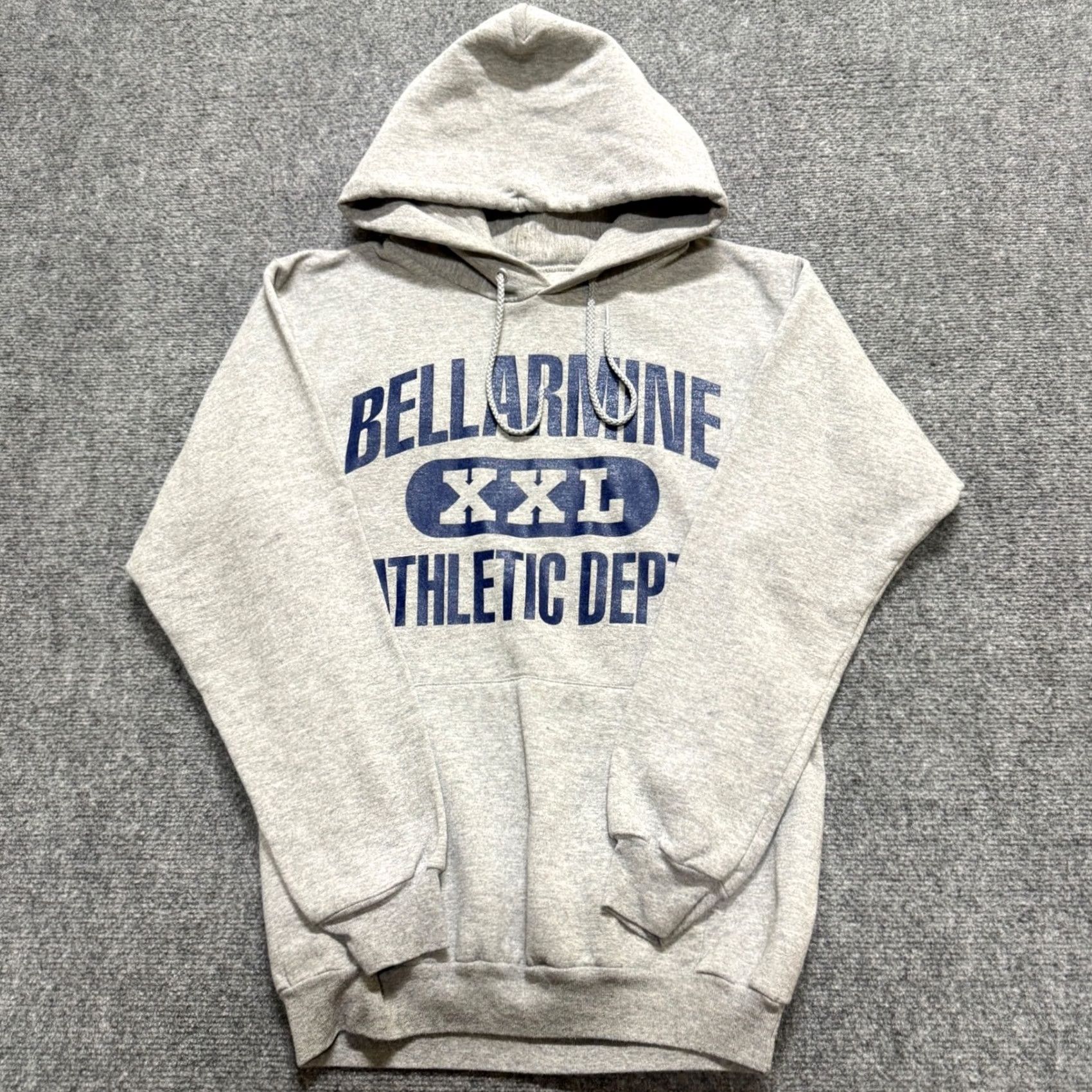 Vintage VINTAGE Bellarmine Athletic Dept Hoodie Men S Gray Sweatshirt Pullover Heavyweight 90s Sportswear"} Size US S / EU 44-46 / 1 - 5 Thumbnail