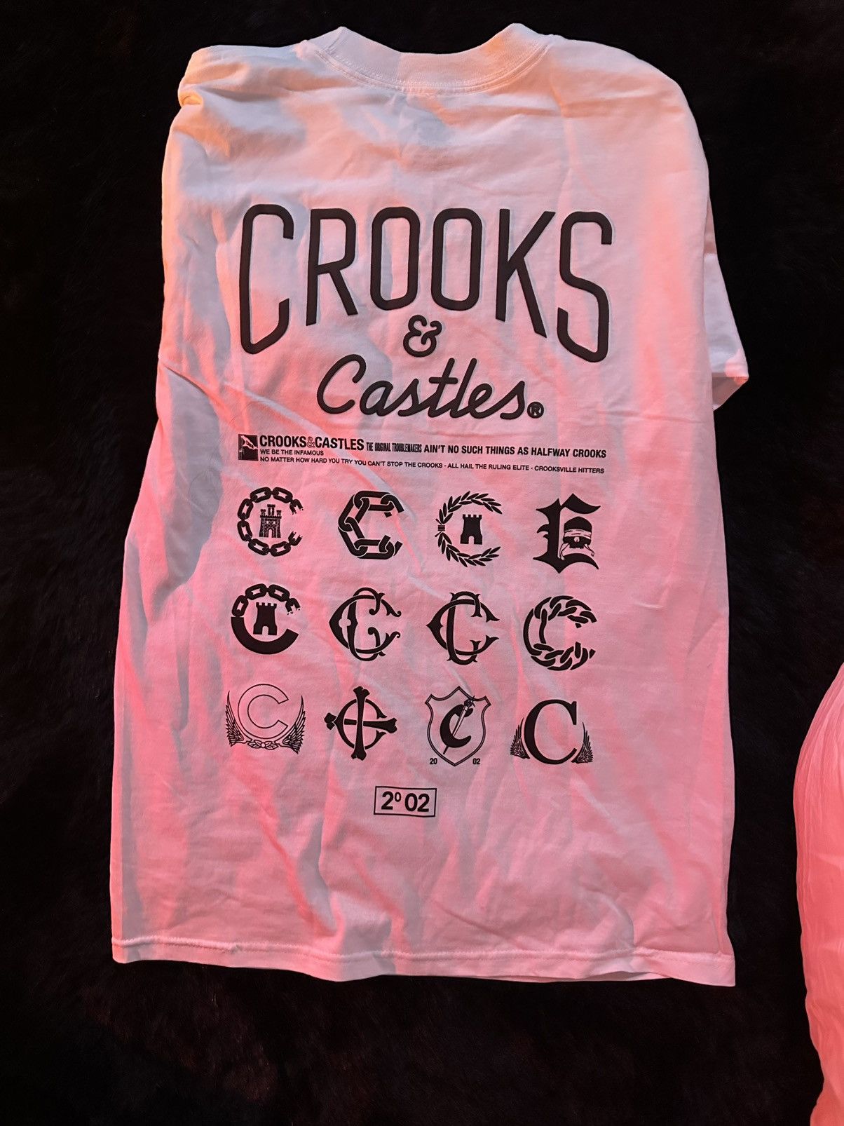 Crooks & Castles White Crooks&Castles Small T-shirt New Size US S / EU 44-46 / 1 - 2 Thumbnail