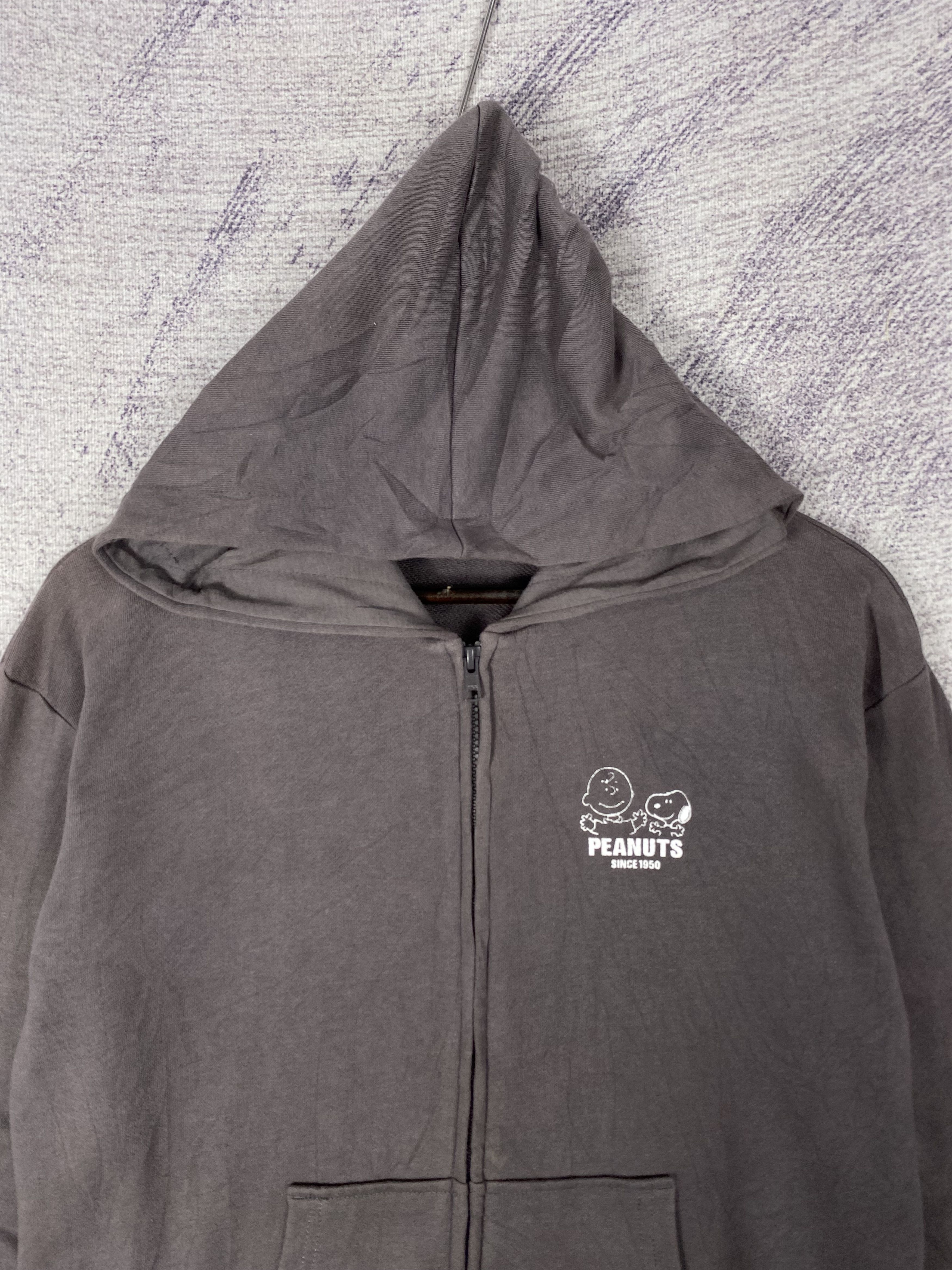Peanuts Vintage Peanuts Zip Up Hoodies Size US S / EU 44-46 / 1 - 2 Thumbnail