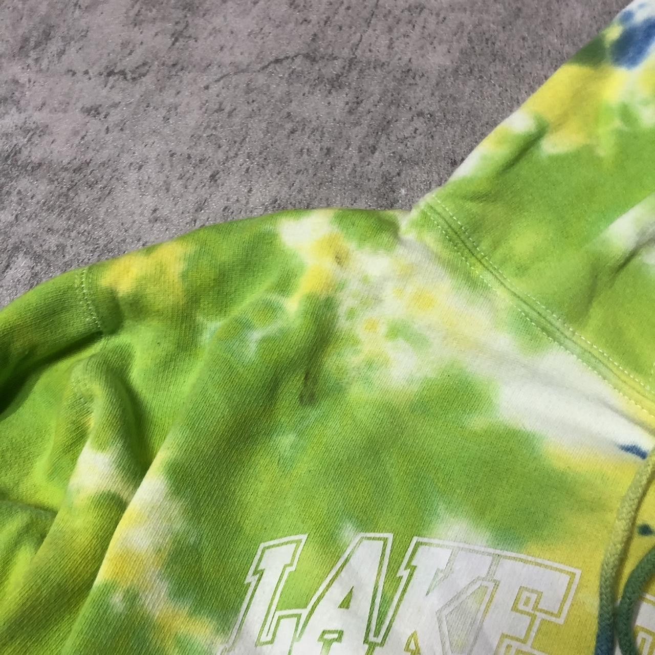 Other Jon Lauren tie dye hoodie - green and blue streetwear Size US S / EU 44-46 / 1 - 3 Thumbnail