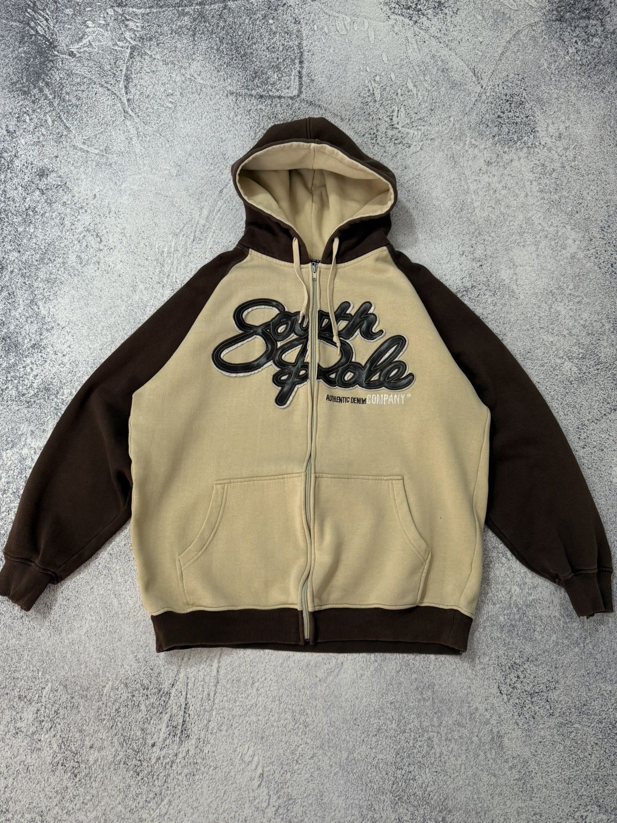 Southpole CRAZY Y2K Baggy Southpole Grunge Style Zip-Up Hoodie Size US L / EU 52-54 / 3 - 2 Thumbnail