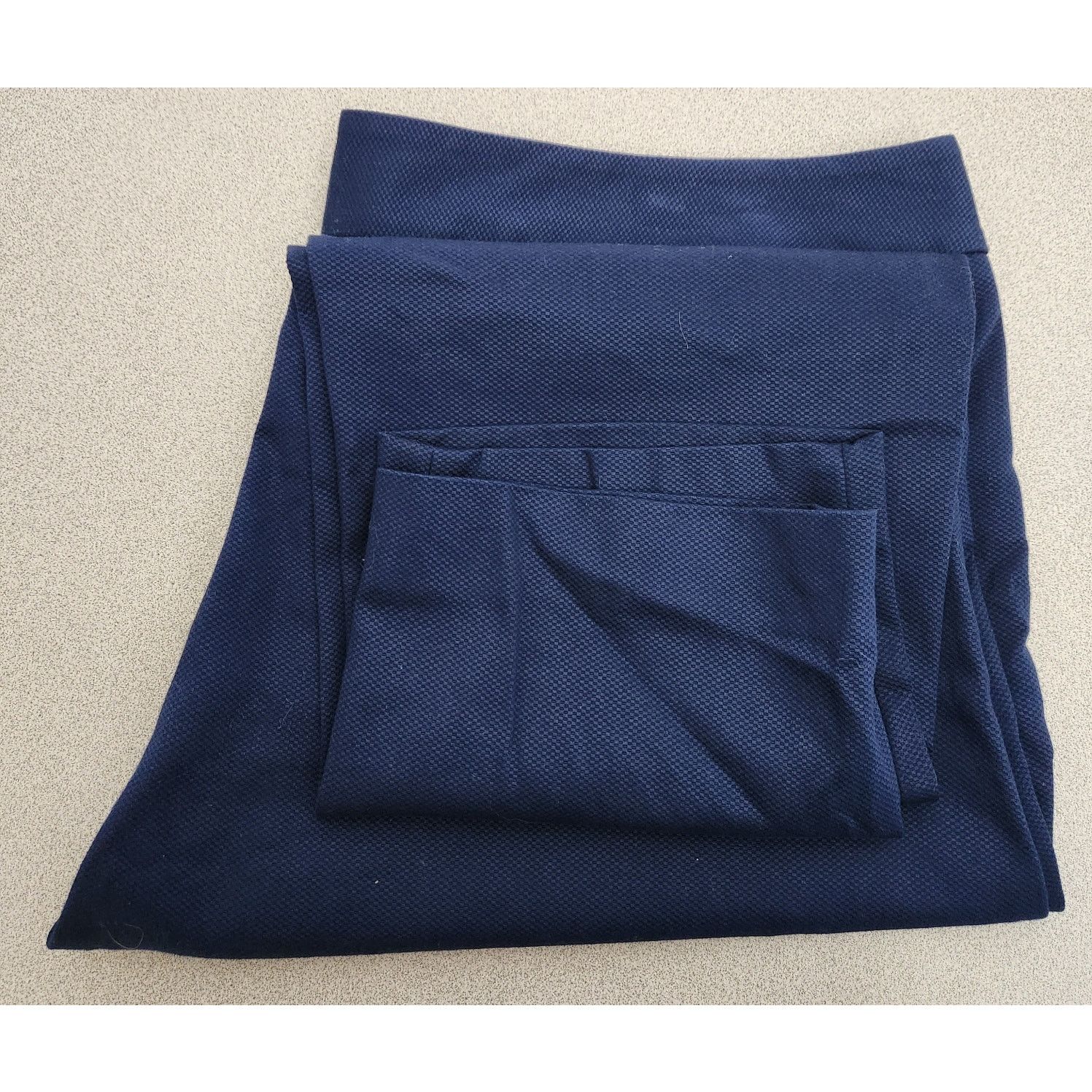Other Liz Claiborne Blue "Emma" Flat Front Dress Pants 18 Stretch Size 40" / US 18 - 6 Thumbnail