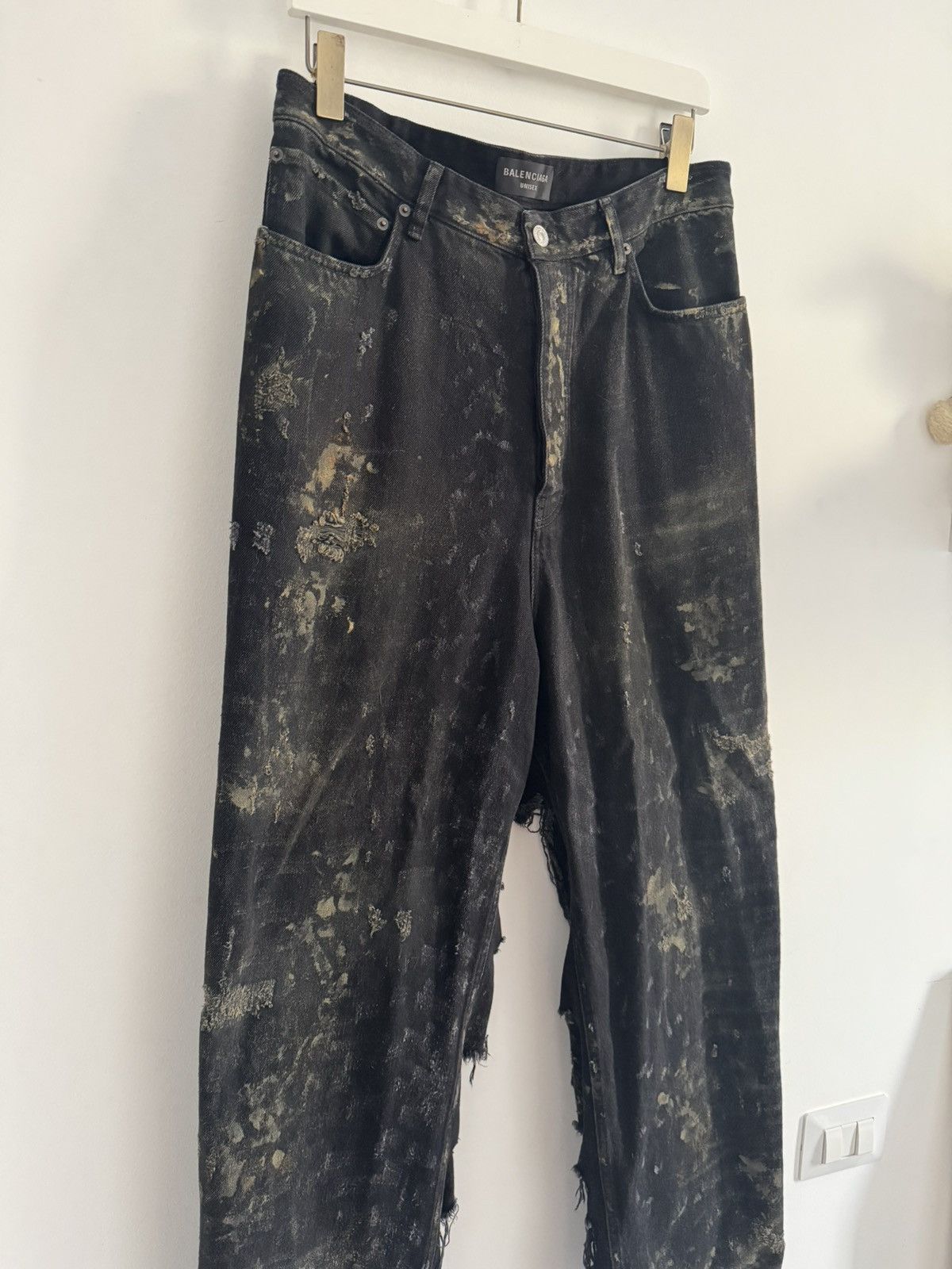 Balenciaga Balenciaga Mud Show Baggy Jeans Size US 36 / EU 52 - 3 Thumbnail
