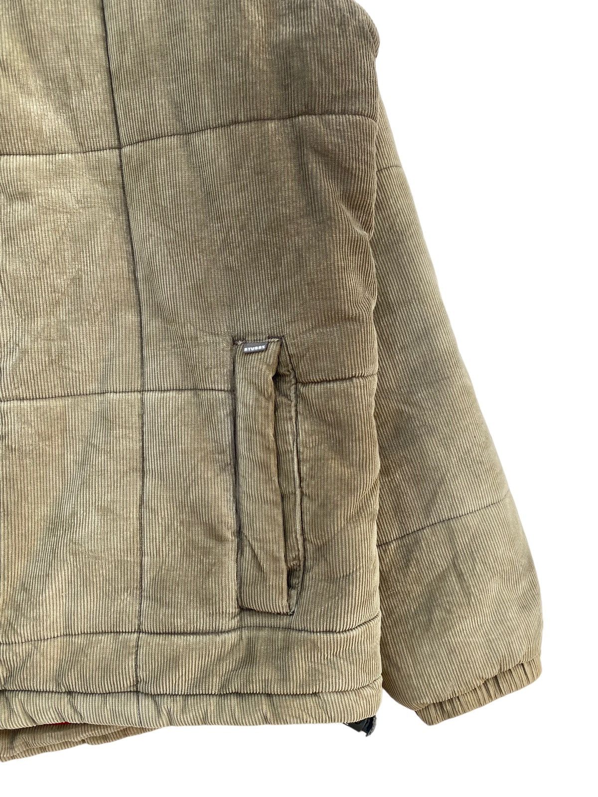 Stussy Vintage Stussy Sun Faded Corduroy Quilted Jacket Size US L / EU 52-54 / 3 - 4 Thumbnail