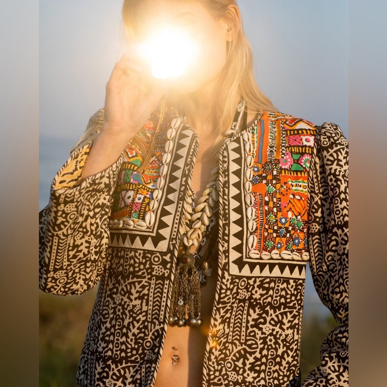 image of Alix Of Bohemia Hema Onyx Jacket 206/283 in Black, Women's (Size Medium)