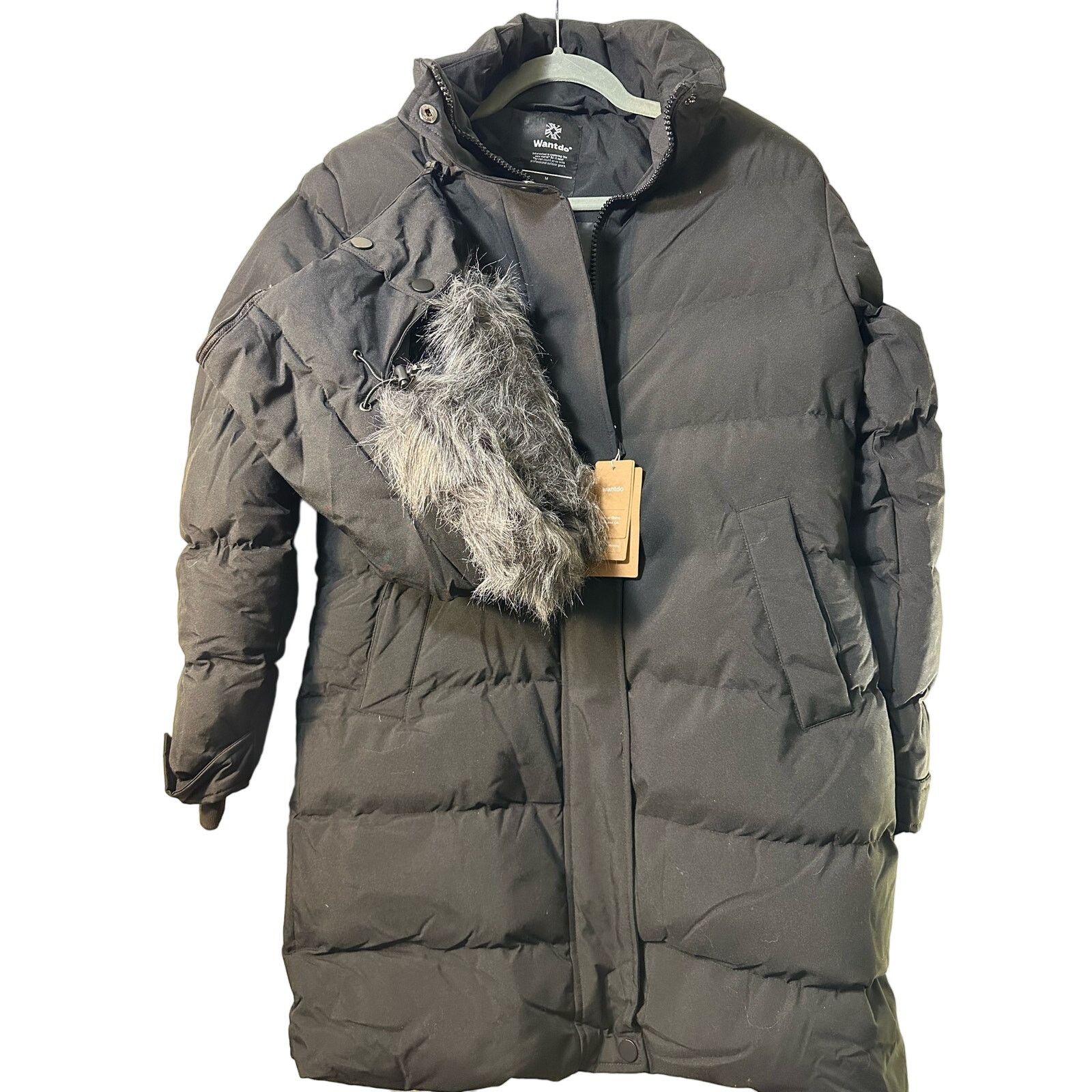 Other Women's Insulated Winter Parka with Detachable Faux Fur Hood Size M / US 6-8 / IT 42-44 - 1 Thumbnail