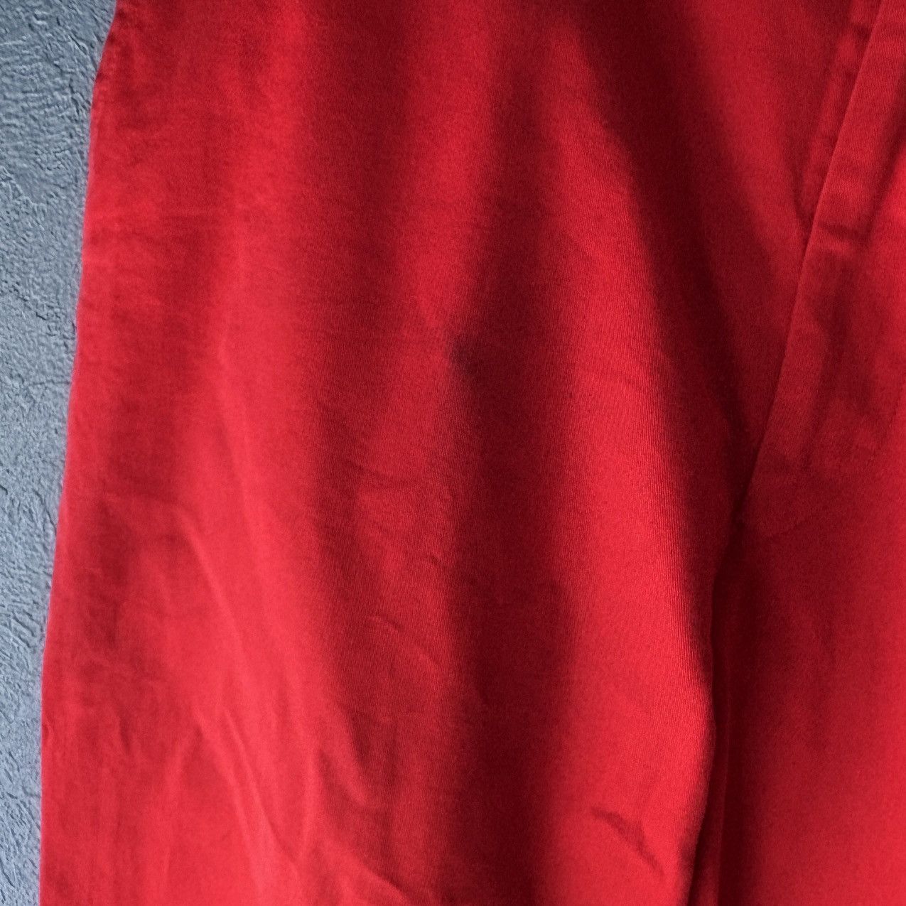 Comme des Garcons Homme Plus Comme des Garcons Homme Plus AD1995 Red Cotton Trousers Size US 38 / EU 54 - 4 Thumbnail