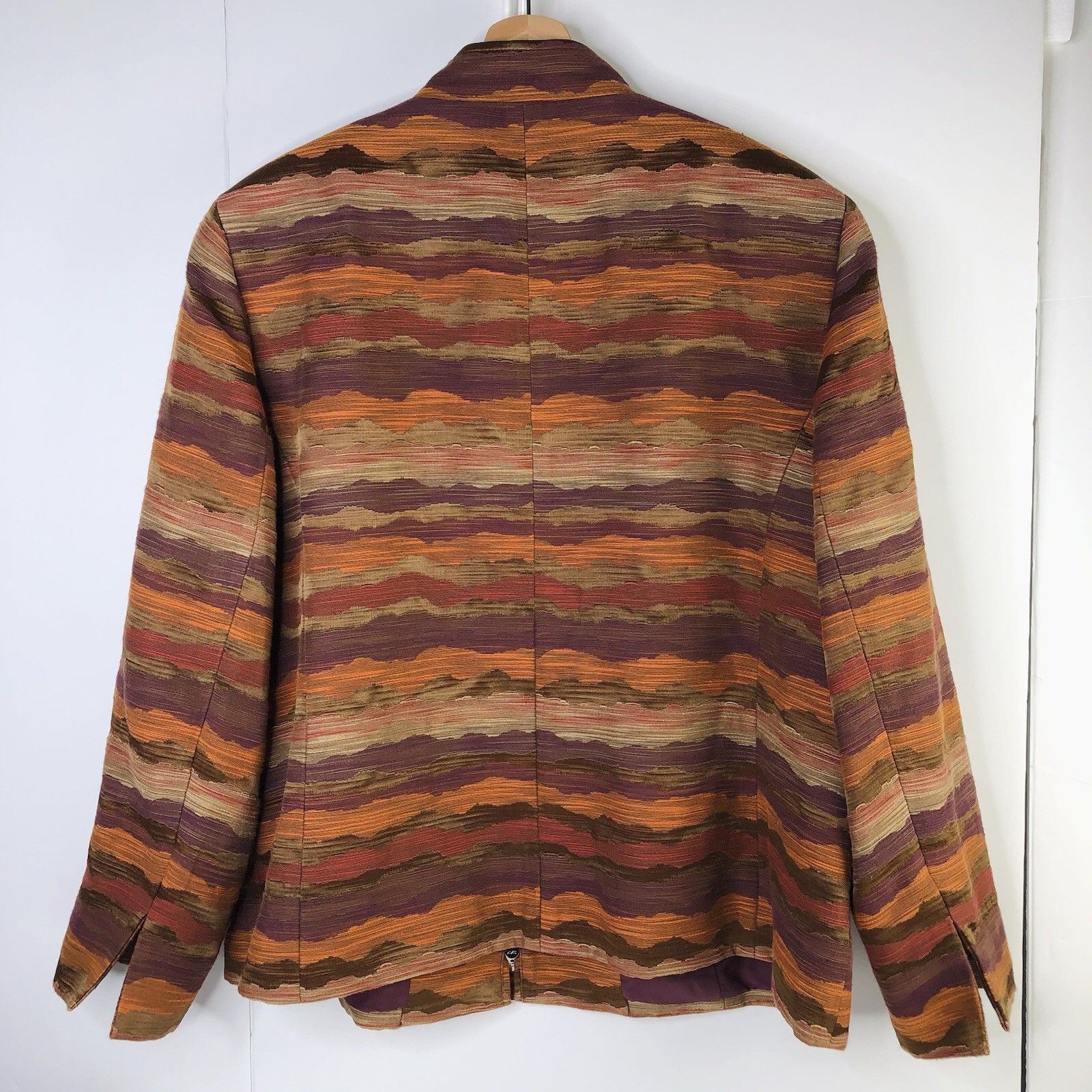 Other Vtg Elana By Tanner Women Full Zip Jacket Size 16 Fall Autum Size XXL / US 16-18 / IT 52-54 - 6 Thumbnail