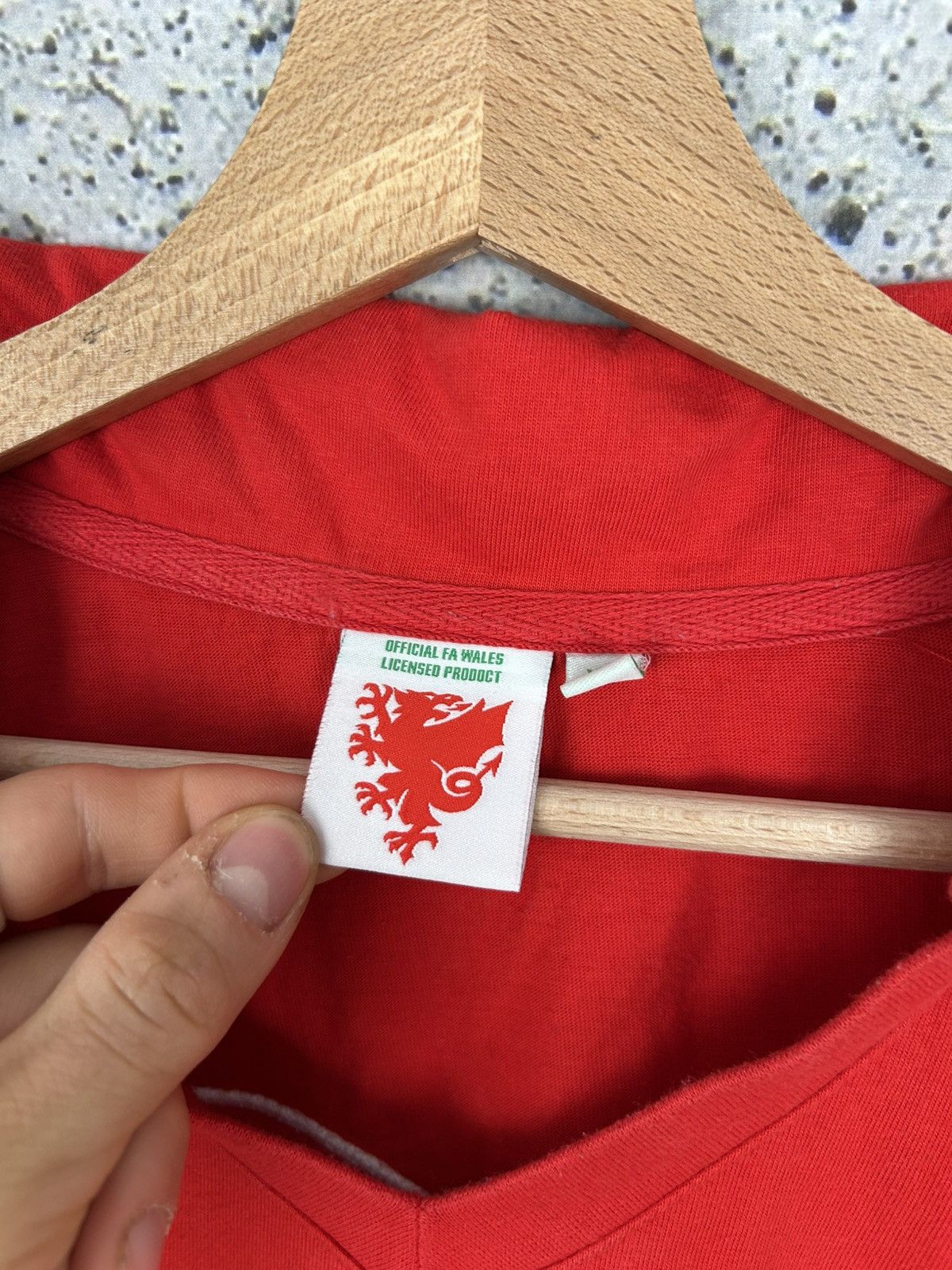 Vintage Vintage Wales Retro Soccer Jersey Football 90s Hype Sport Size US XL / EU 56 / 4 - 5 Thumbnail
