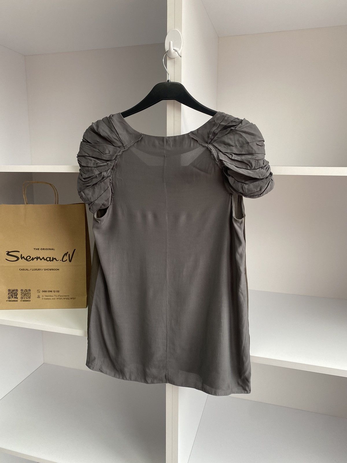 Designer × Marni × Vintage Vintage Marni womens top t shirt blouse green size 40 Size S / US 4 / IT 40 - 12 Thumbnail