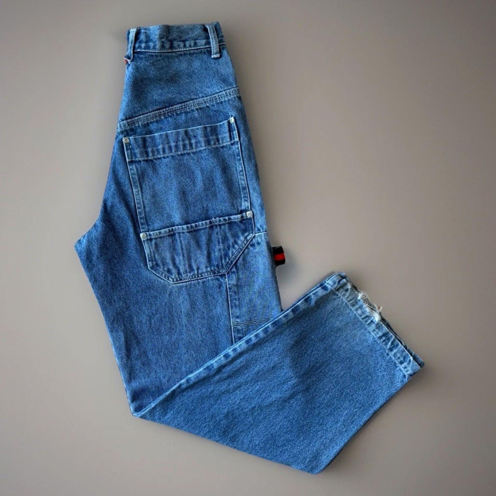 Vintage VINTAGE Canyon River Blues Jeans 29 Blue 90s Baggy Denim Streetwear Skater NYC Mens Jeans Size US 29 - 2 Thumbnail