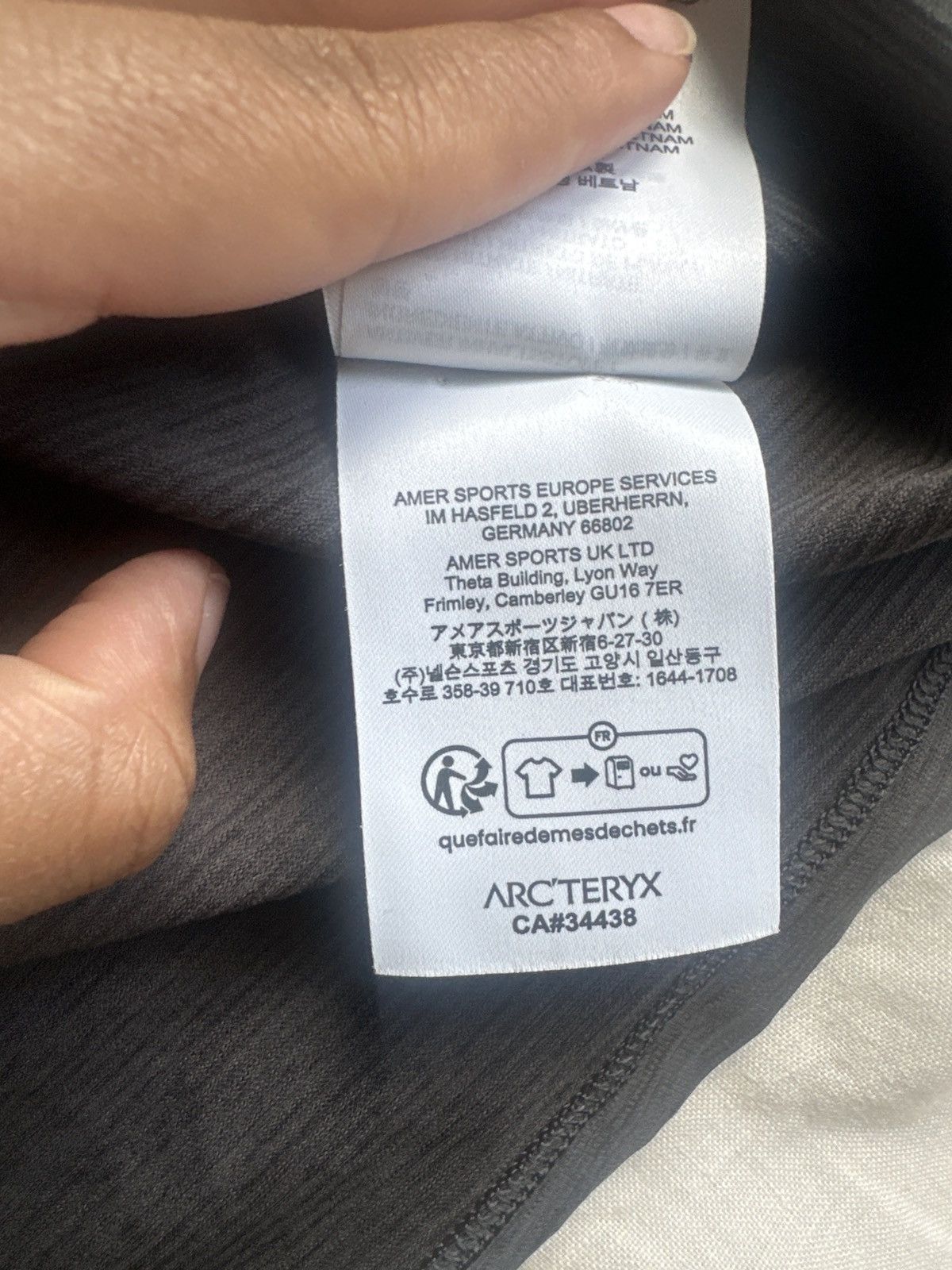 Arc'teryx Womens Athletic Gray Tank Top Size XS / US 0-2 / IT 36-38 - 6 Thumbnail