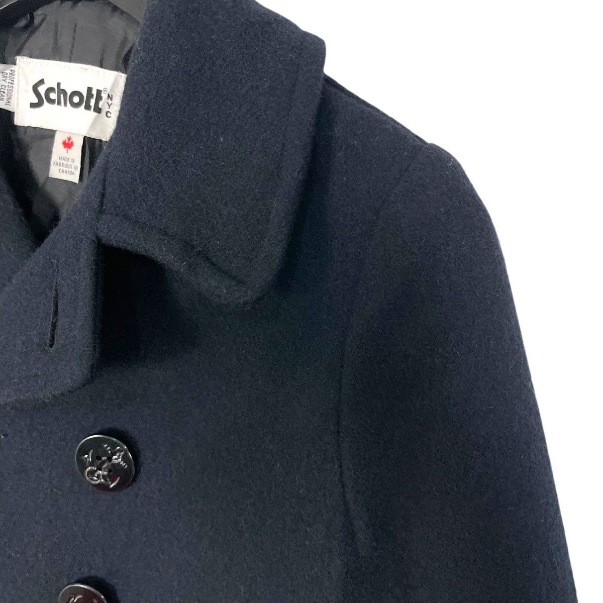 Schott Vintage Schott X Earth Music Ecology Peacoat Jacket Button Size US S / EU 44-46 / 1 - 9 Thumbnail