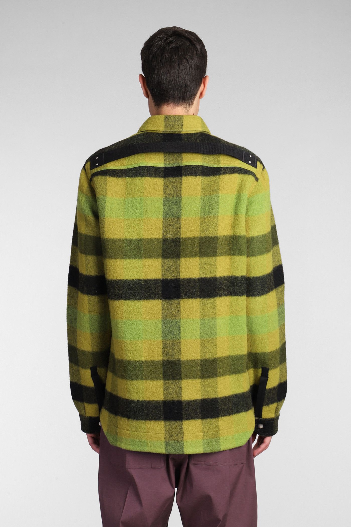 Rick Owens o1y0325 Checked Shirt in Multicolor Size US M / EU 48-50 / 2 - 4 Thumbnail